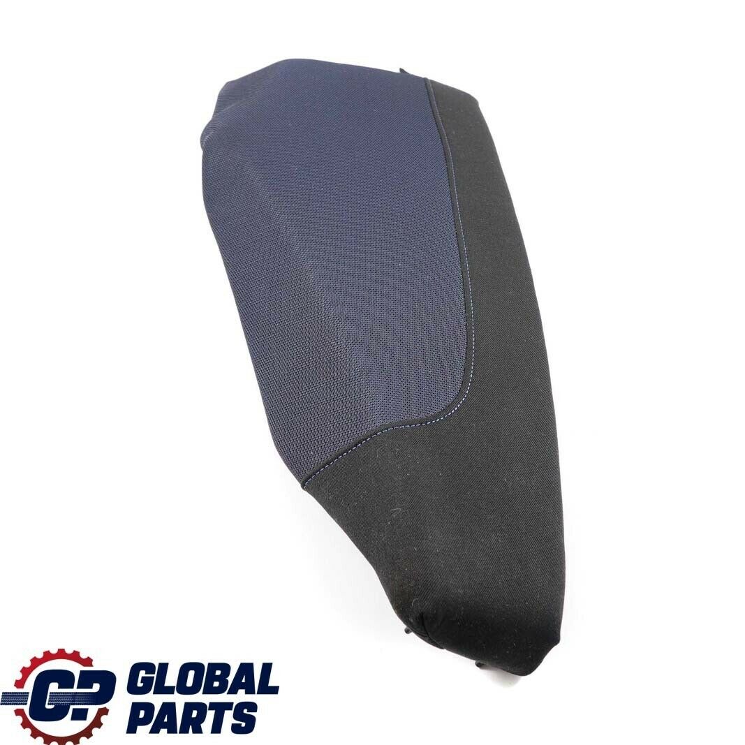 BMW 1 Series E81 Side Finisher Cloth Rear Seat Right O/S Network Monaco Blue