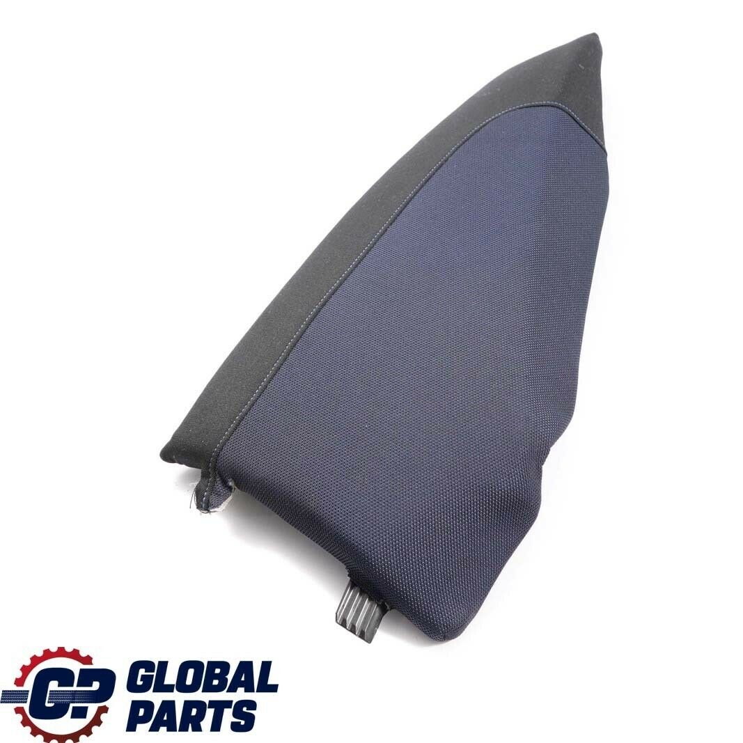 BMW 1 Series E81 Side Finisher Cloth Rear Seat Right O/S Network Monaco Blue