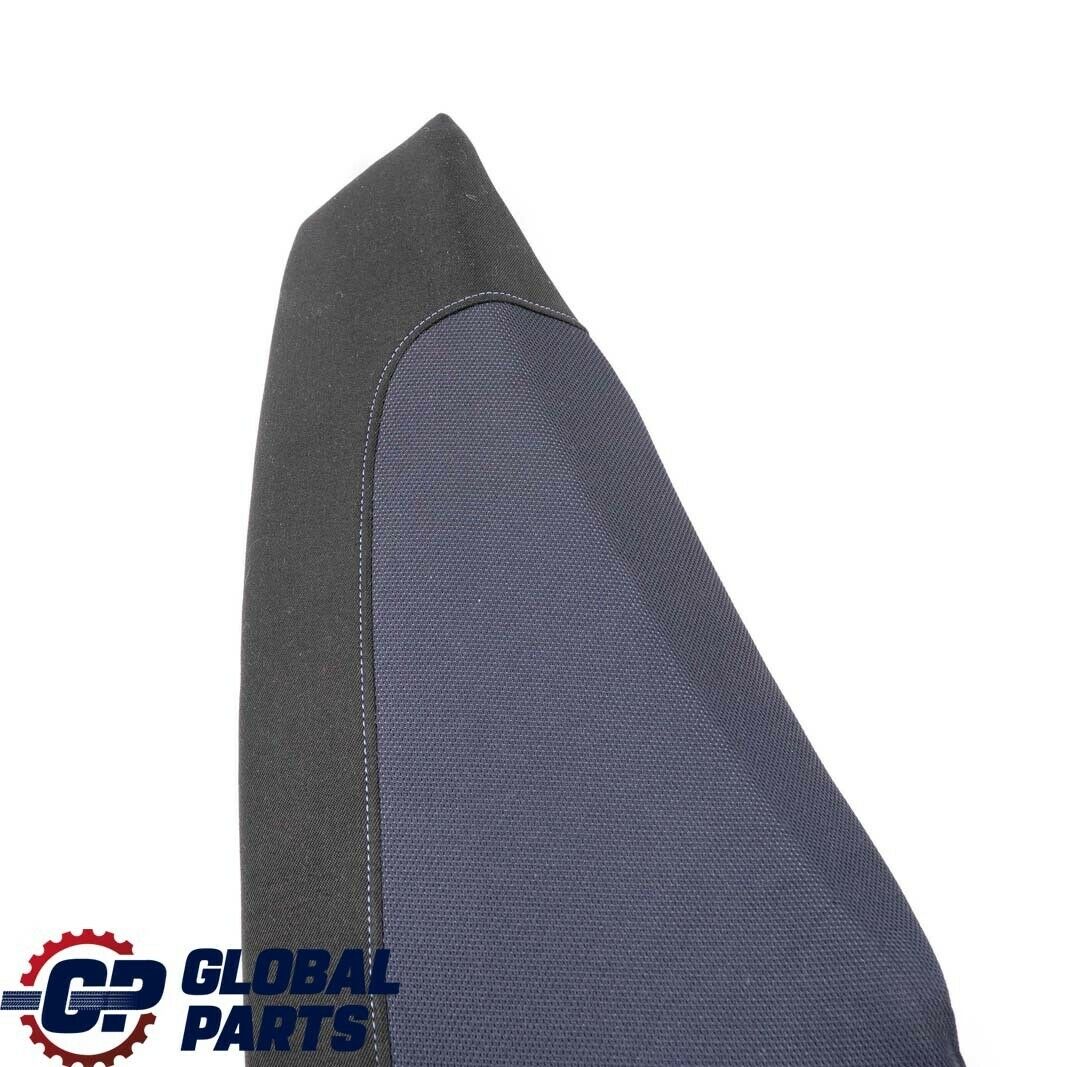 BMW 1 Series E81 Side Finisher Cloth Rear Seat Right O/S Network Monaco Blue