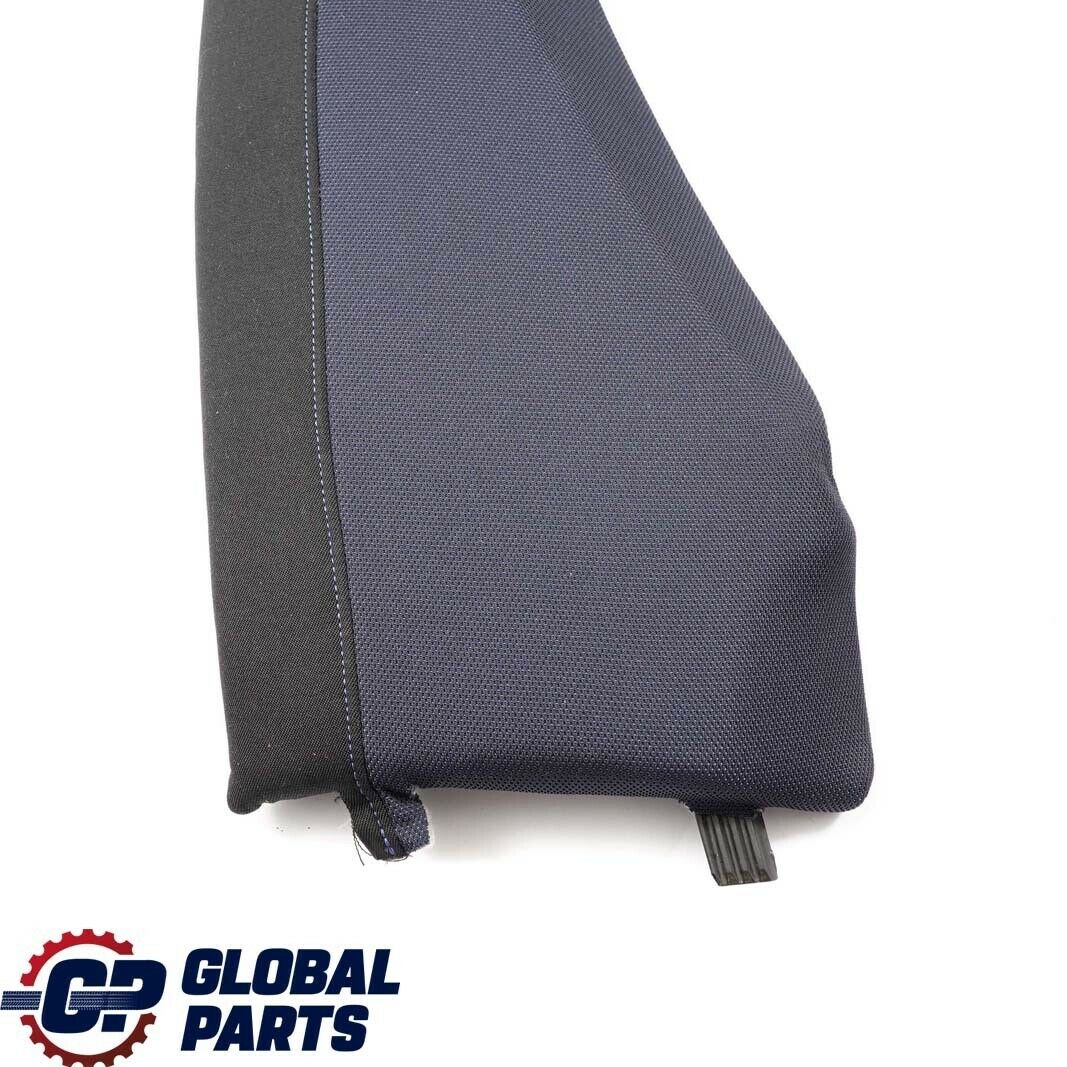 BMW 1 Series E81 Side Finisher Cloth Rear Seat Right O/S Network Monaco Blue