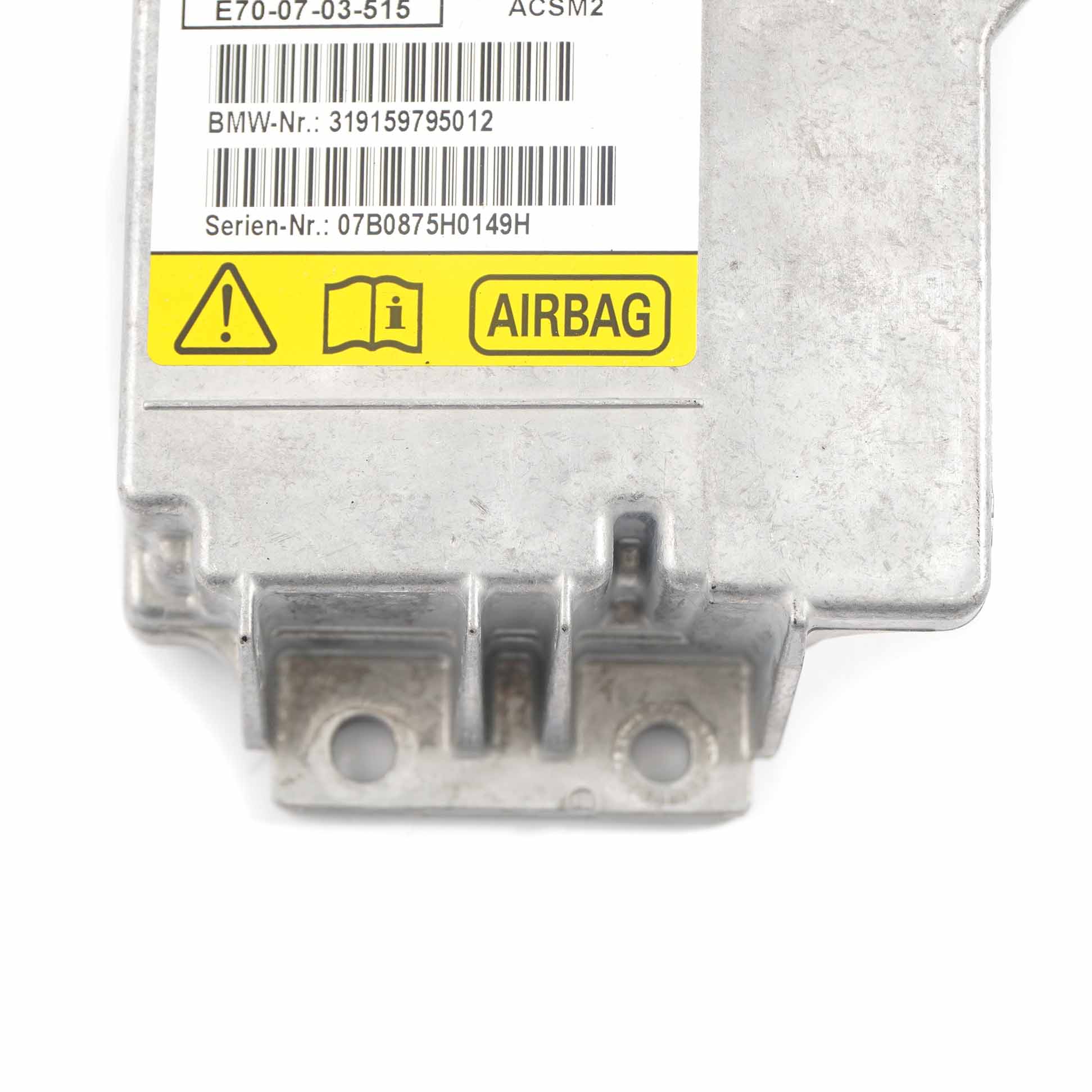 Control Unit BMW X5 X6 E70 E71 Air Module Bag ECU Unit Bosch 9159795