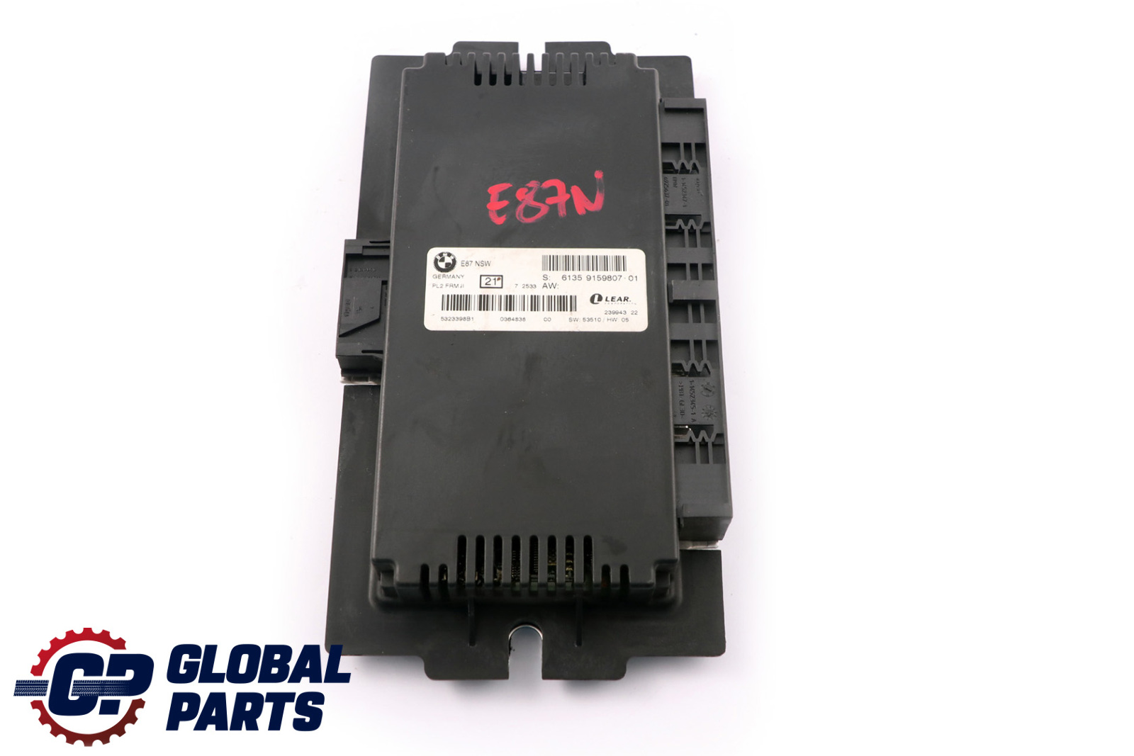 BMW 1 Series E87 LCI ECU Light Module Footwell NSW PL2 FRM II Lear 9159807