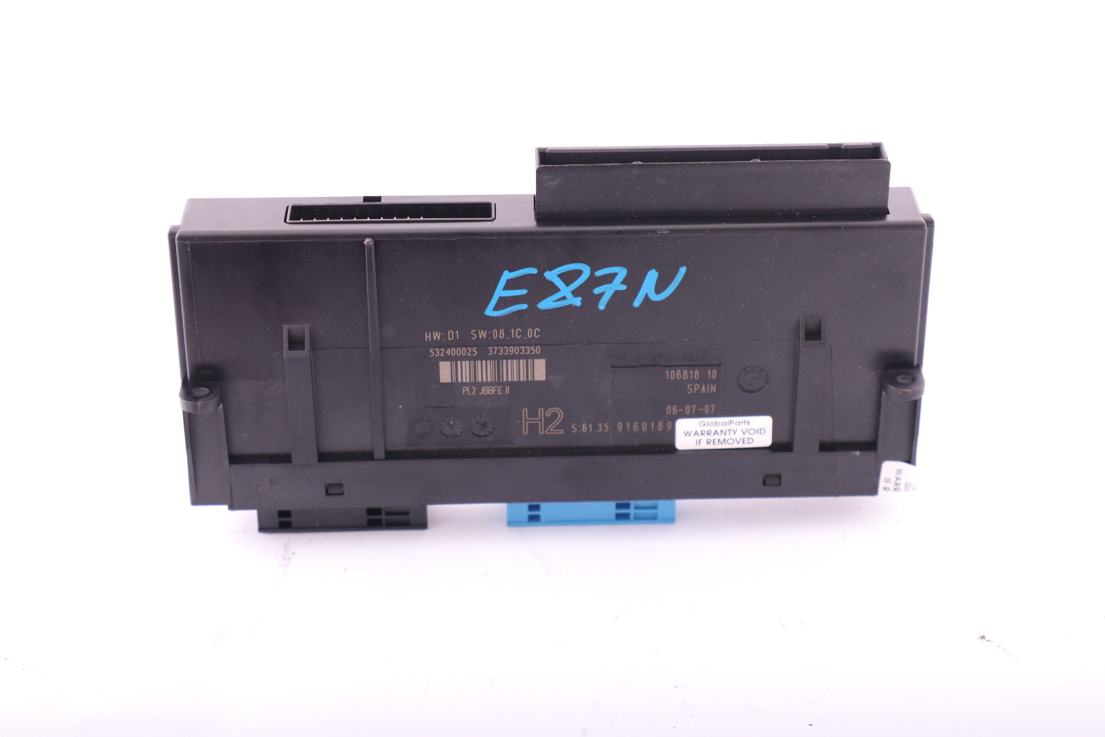 BMW 1 Series E87N LCI ECU Body Control Module H2 ECU 9160189