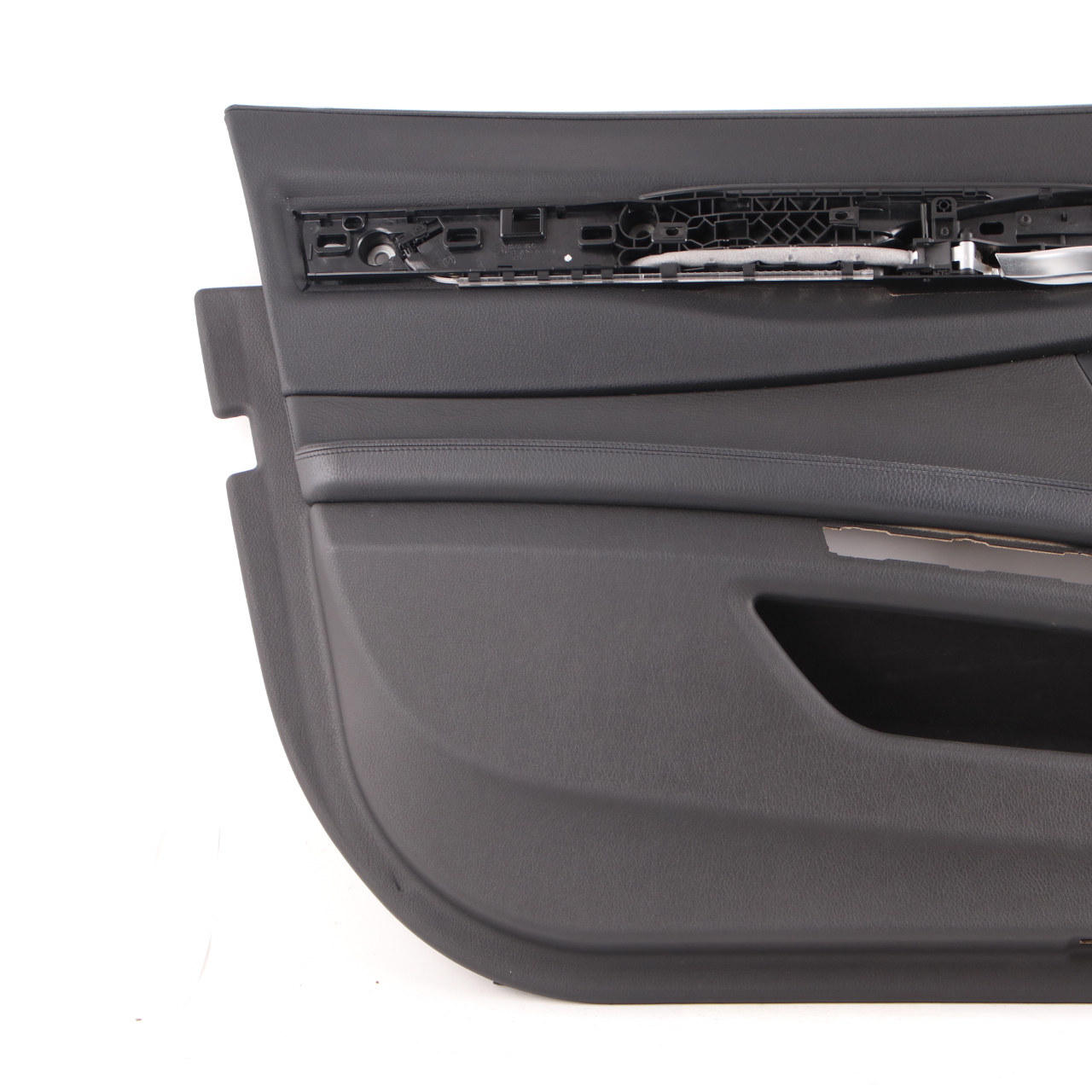 Door Card BMW F01 F02 Front Left N/S Trim Panel Cover Black Leather Dakota