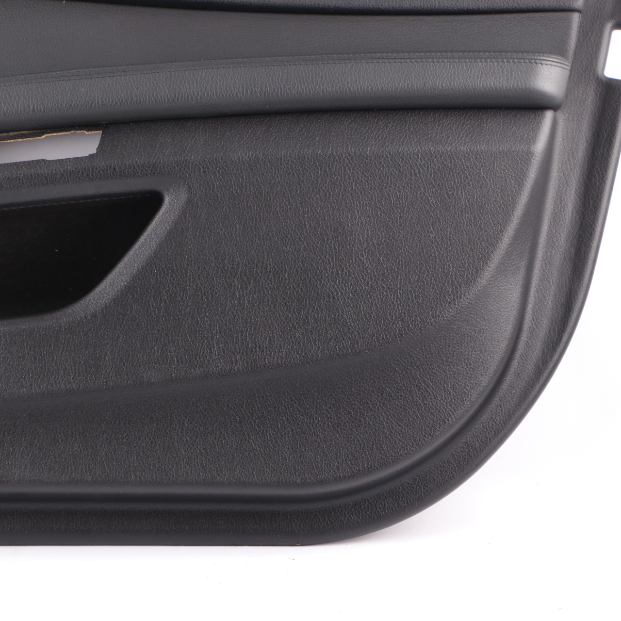 Door Card BMW F01 F02 Front Right O/S Trim Panel Cover Black Leather Dakota