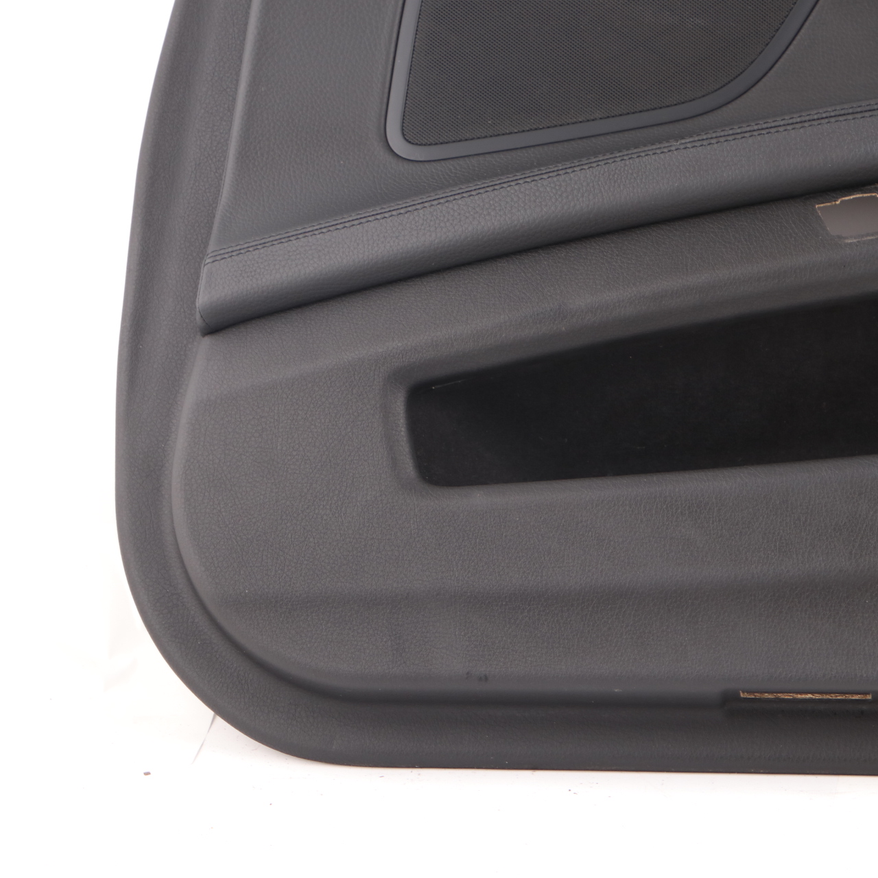 Door Card BMW F01 F02 Front Right O/S Trim Panel Cover Black Leather Dakota