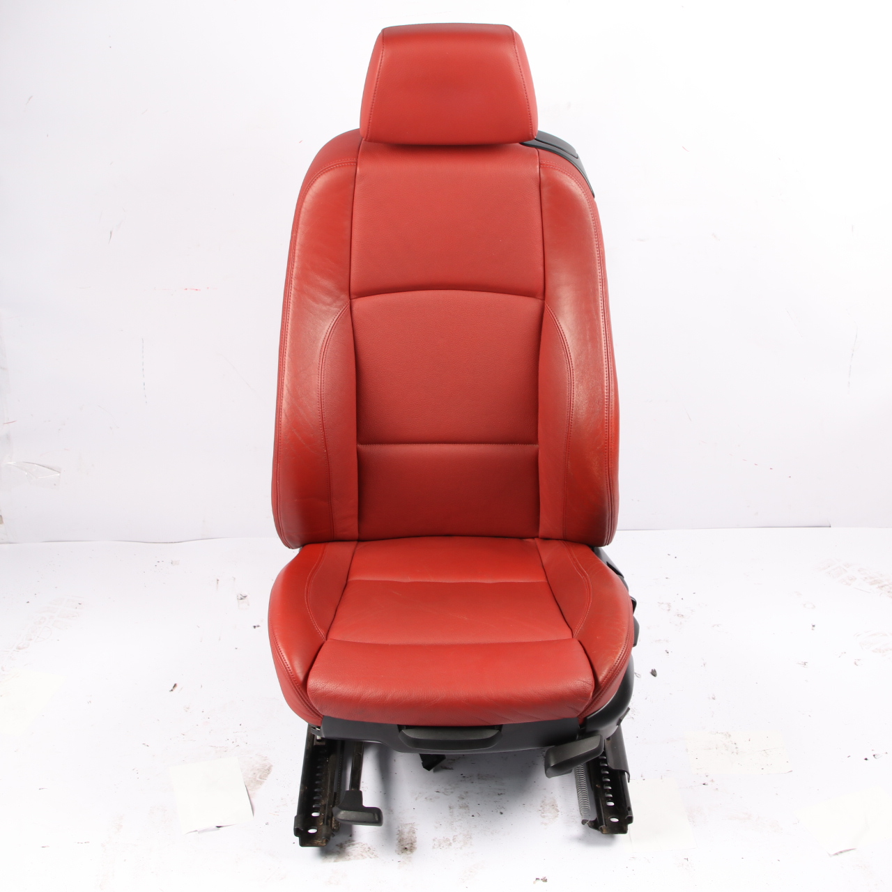 Front Seat BMW E82 Left N/S Passenger M Sport Red Leather Boston Korall Red