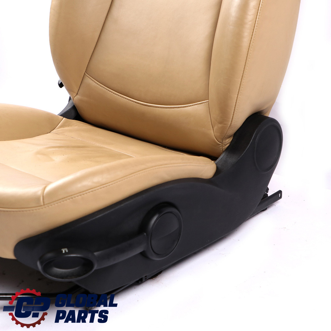 Mini Cooper One R55 R56 Beige Leather Front Left N/S Seat