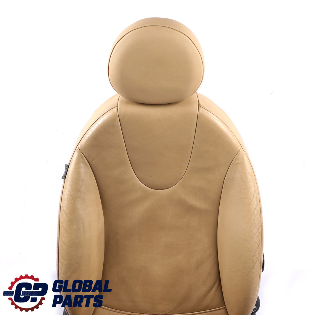 Mini Cooper One R55 R56 Beige Leather Front Right O/S Seat