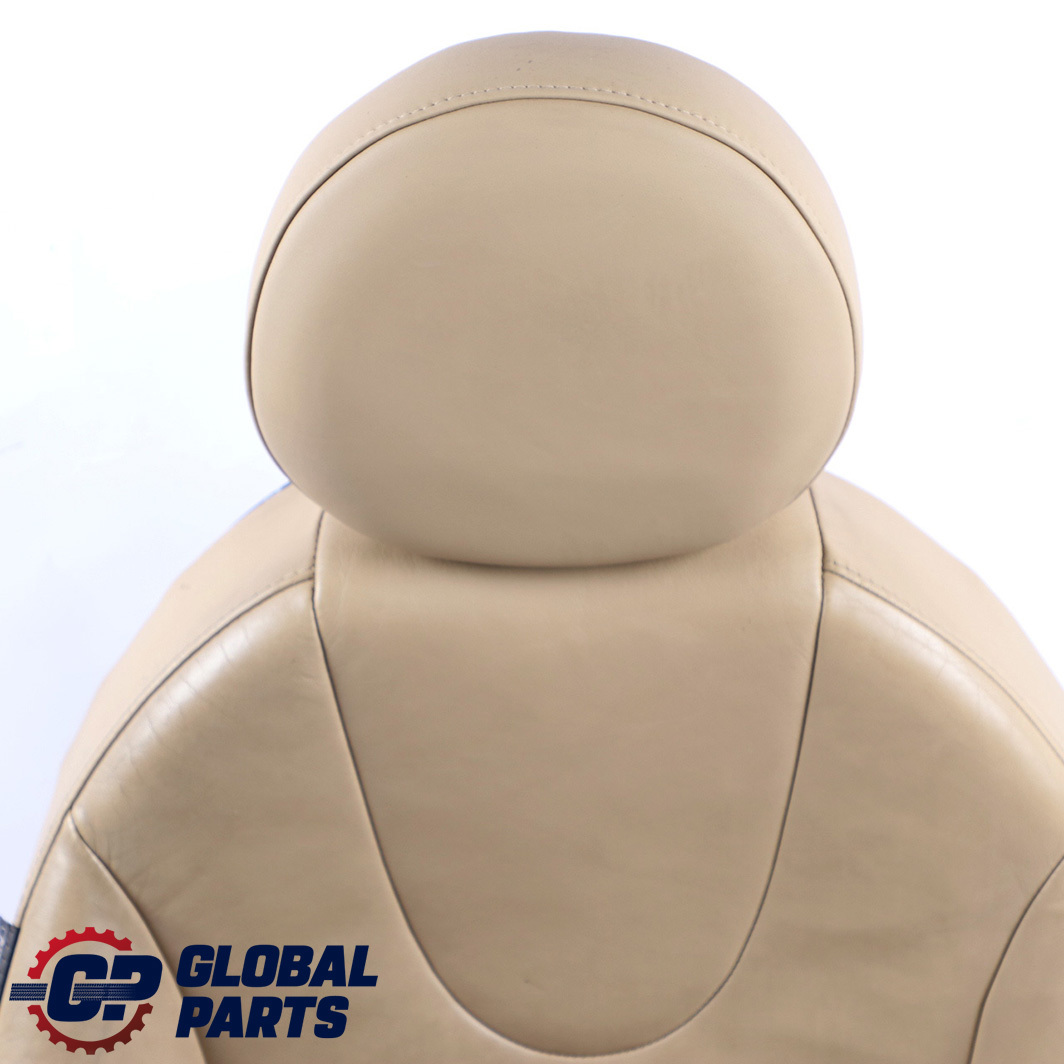 Mini Cooper One R55 R56 Beige Leather Front Right O/S Seat