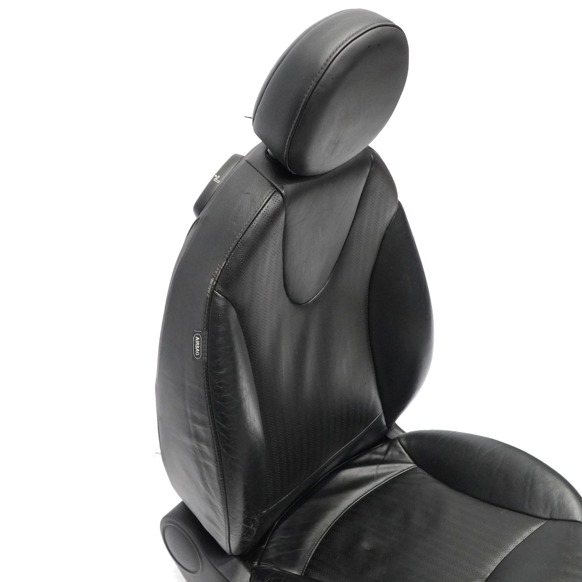 Front Seat Mini Cooper R55 R56 R57 Right O/S Side Carbon Black Leather