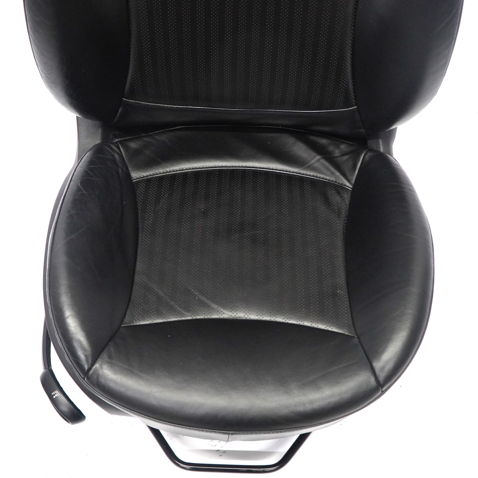 Front Seat Mini Cooper R55 R56 R57 Right O/S Side Carbon Black Leather