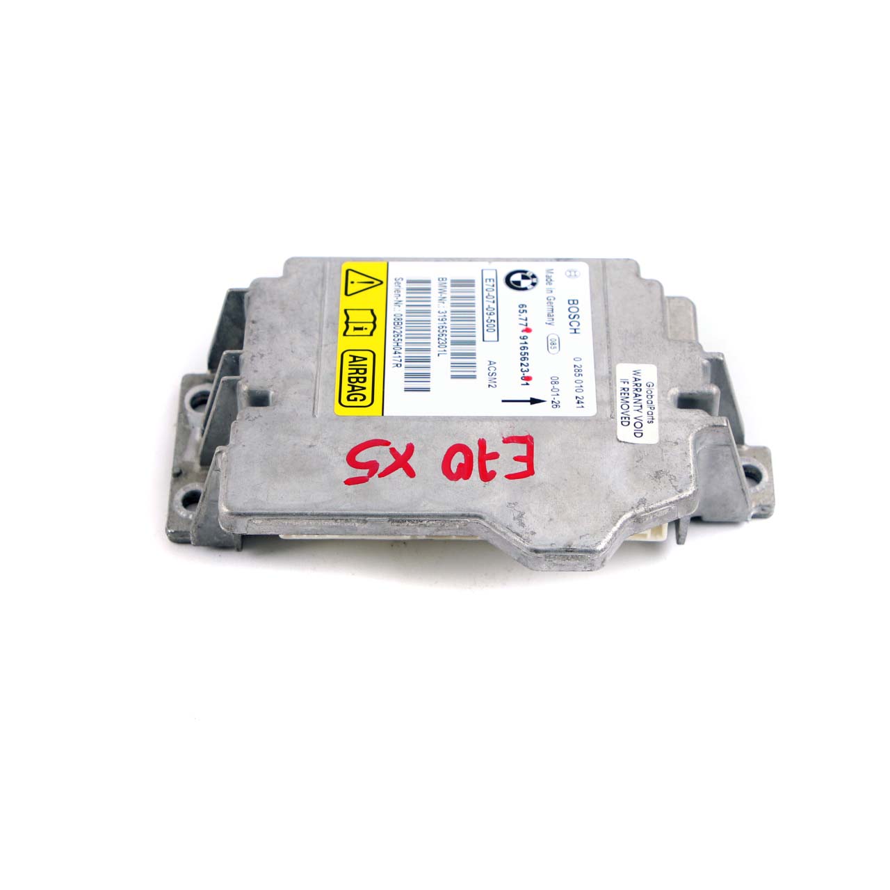 BMW X5 X6 Series E70 E71 Airbag Control ECU Unit Module 9165623