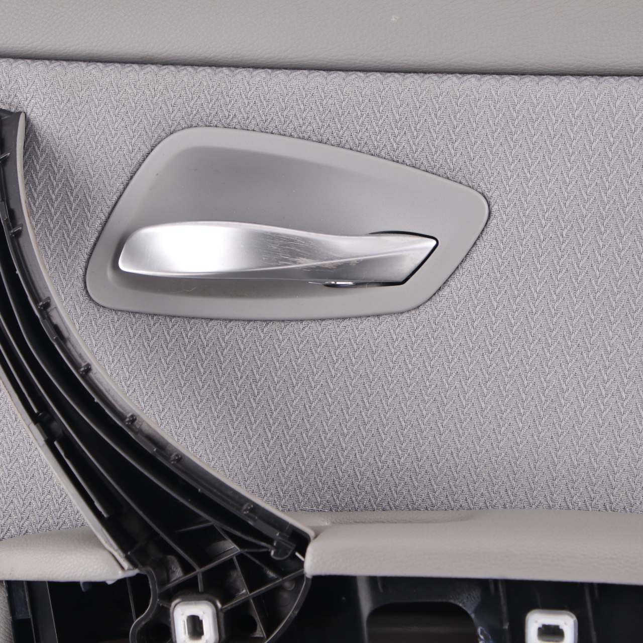 Door Card BMW E90 E91 LCI Rear Right Door Panel O/S Grey Cloth Vertex