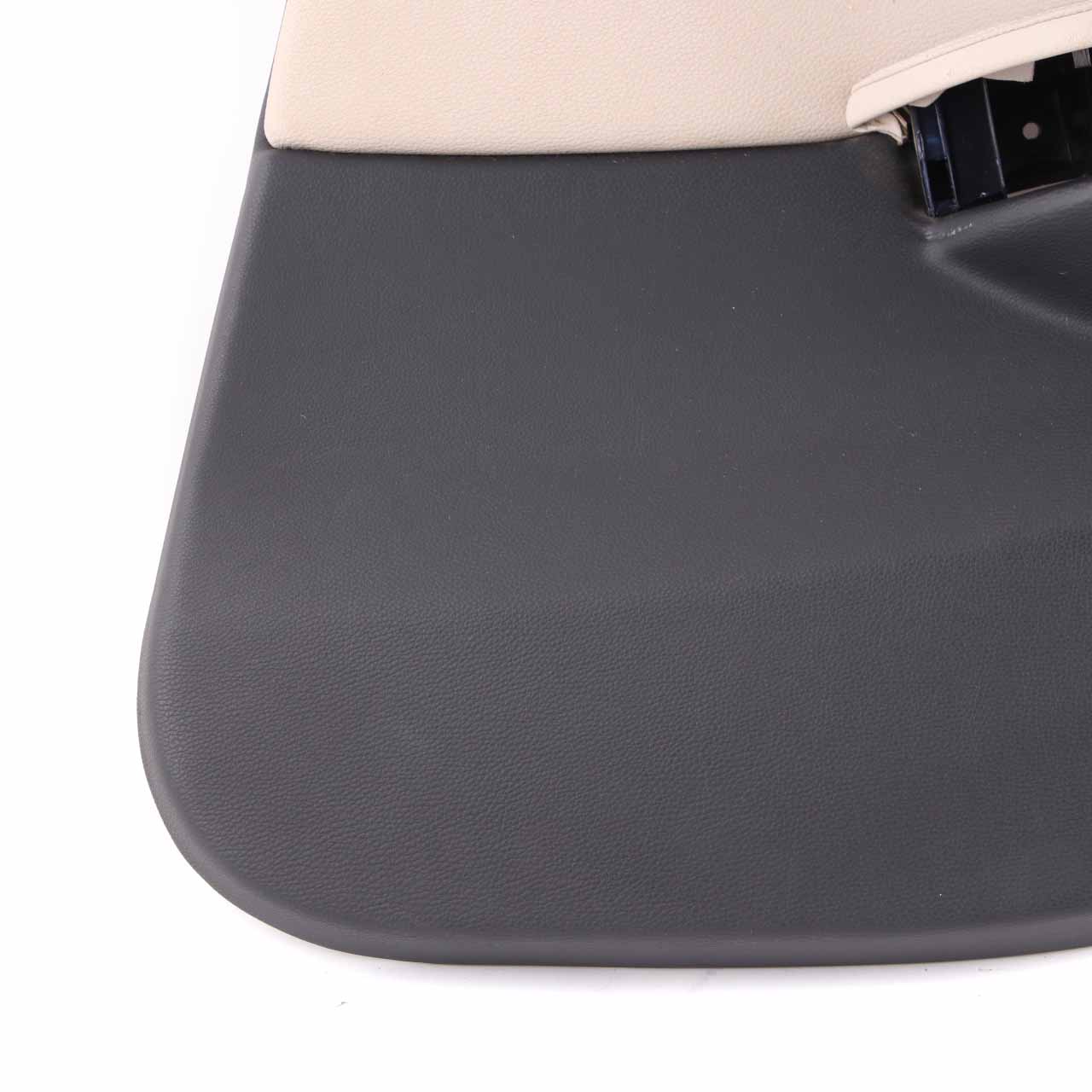 BMW E90 LCI Rear Right Door Card Panel O/S Leather Dakota Oyster