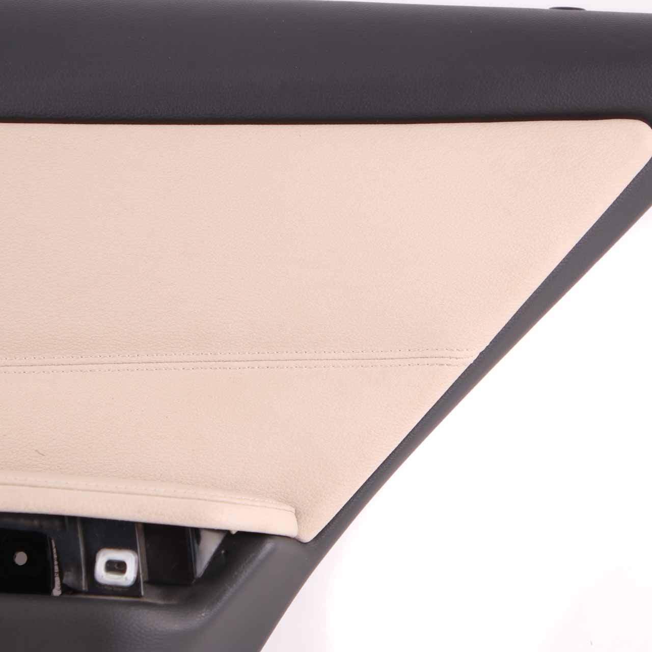 BMW E90 LCI Rear Right Door Card Panel O/S Leather Dakota Oyster