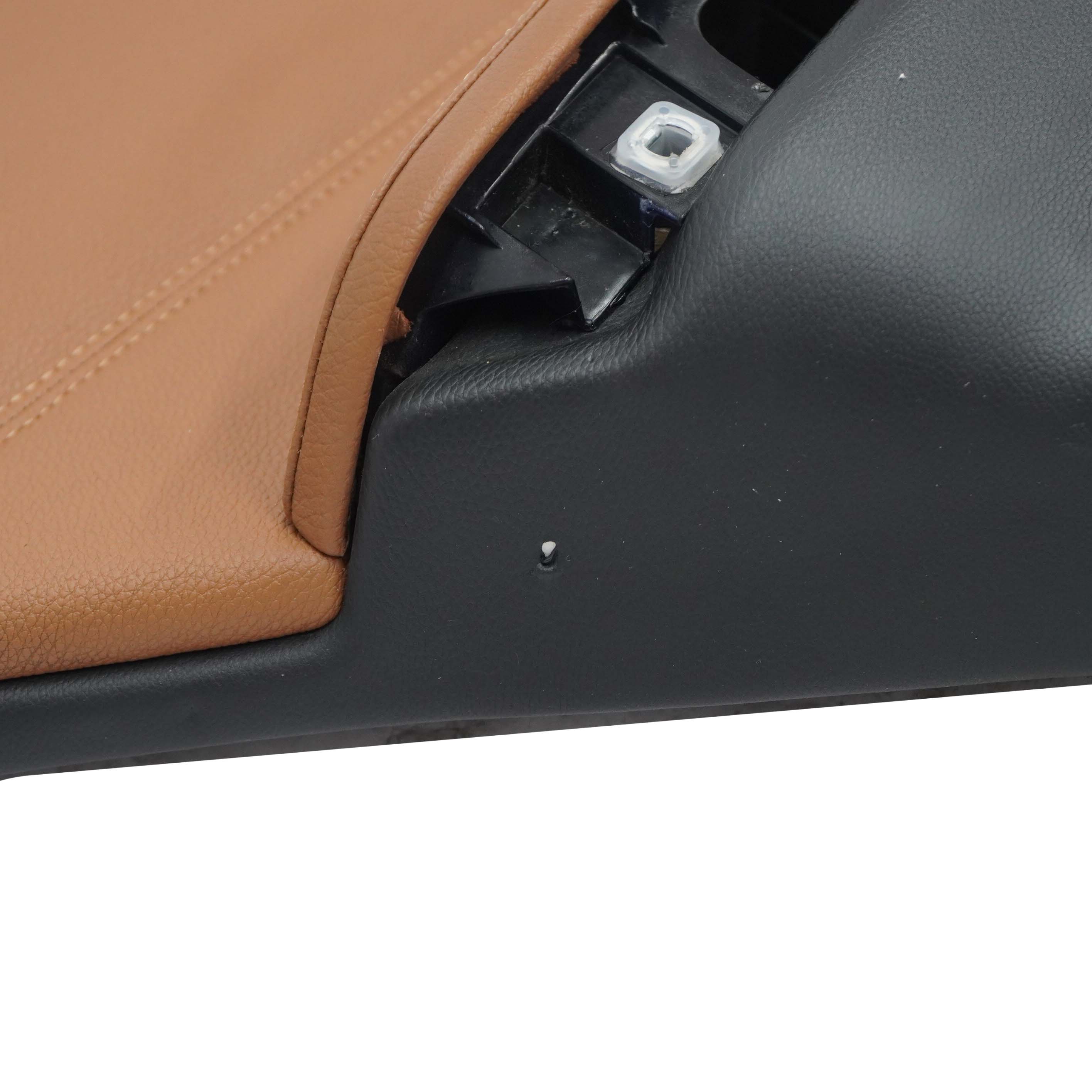 BMW 3 Series E90 LCI Rear Left Door Card Panel N/S Leather Dakota Saddle Brown