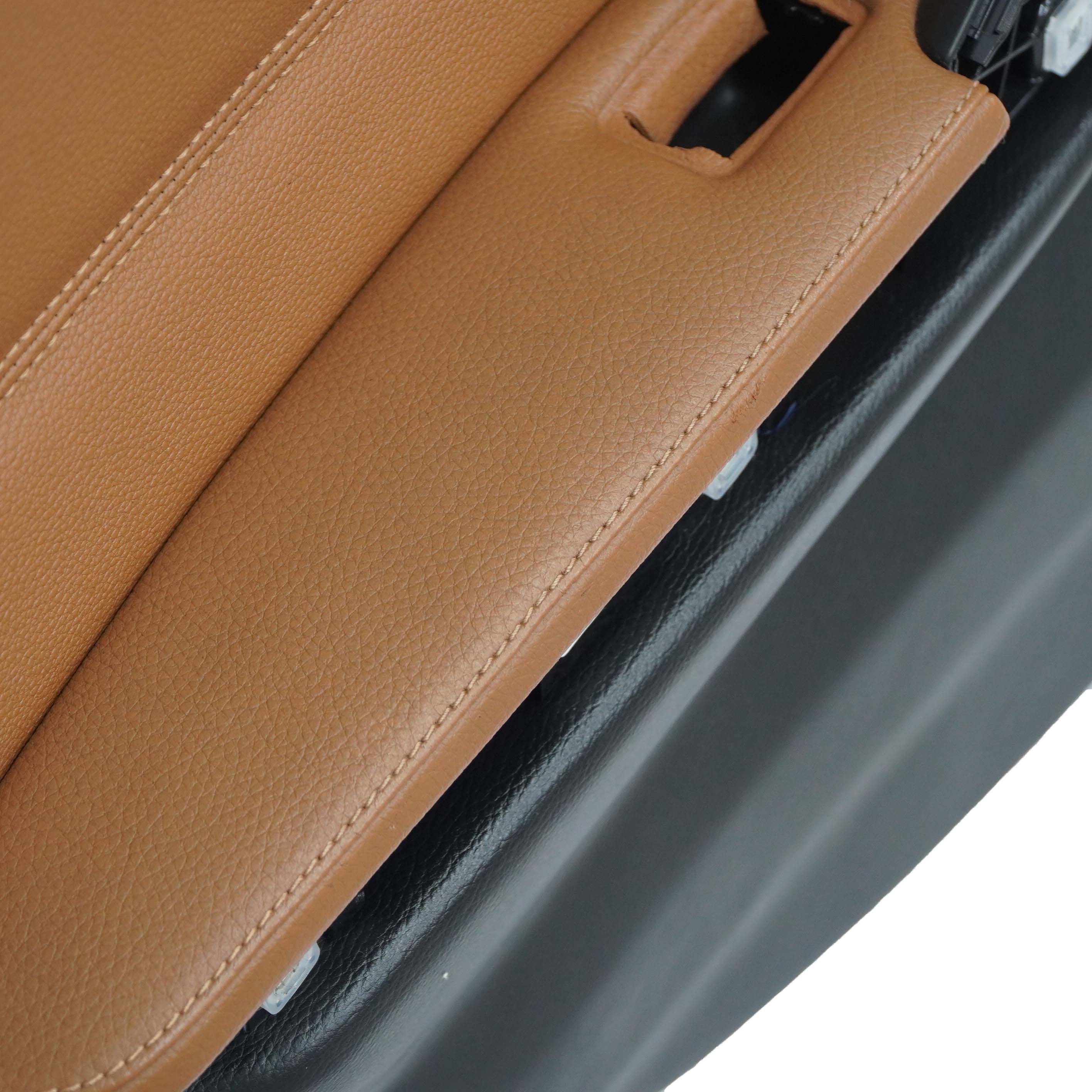 BMW 3 Series E90 LCI Rear Left Door Card Panel N/S Leather Dakota Saddle Brown