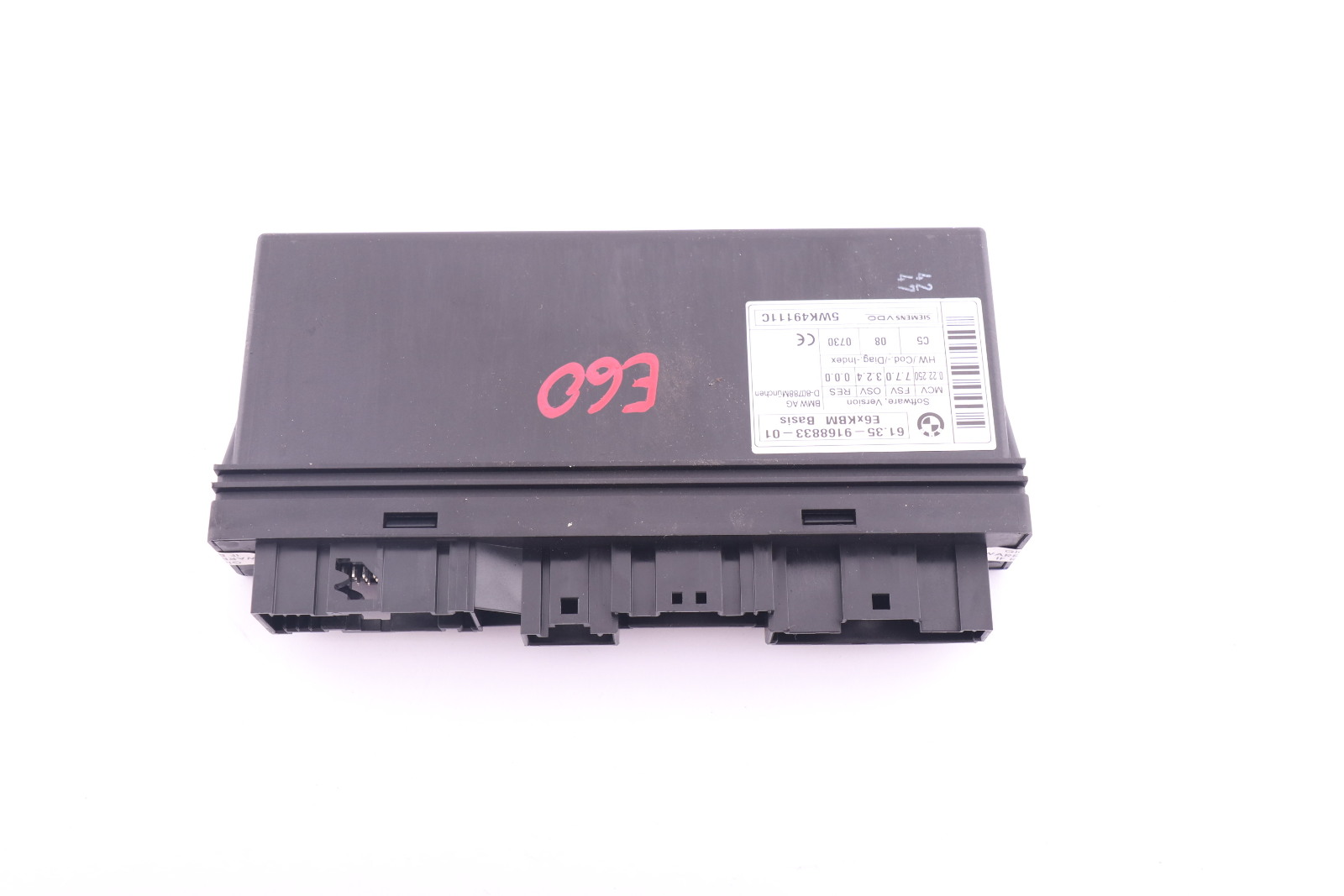 BMW E60 E60N E63 E63N Body Control Module ECU Control Unit 9168833