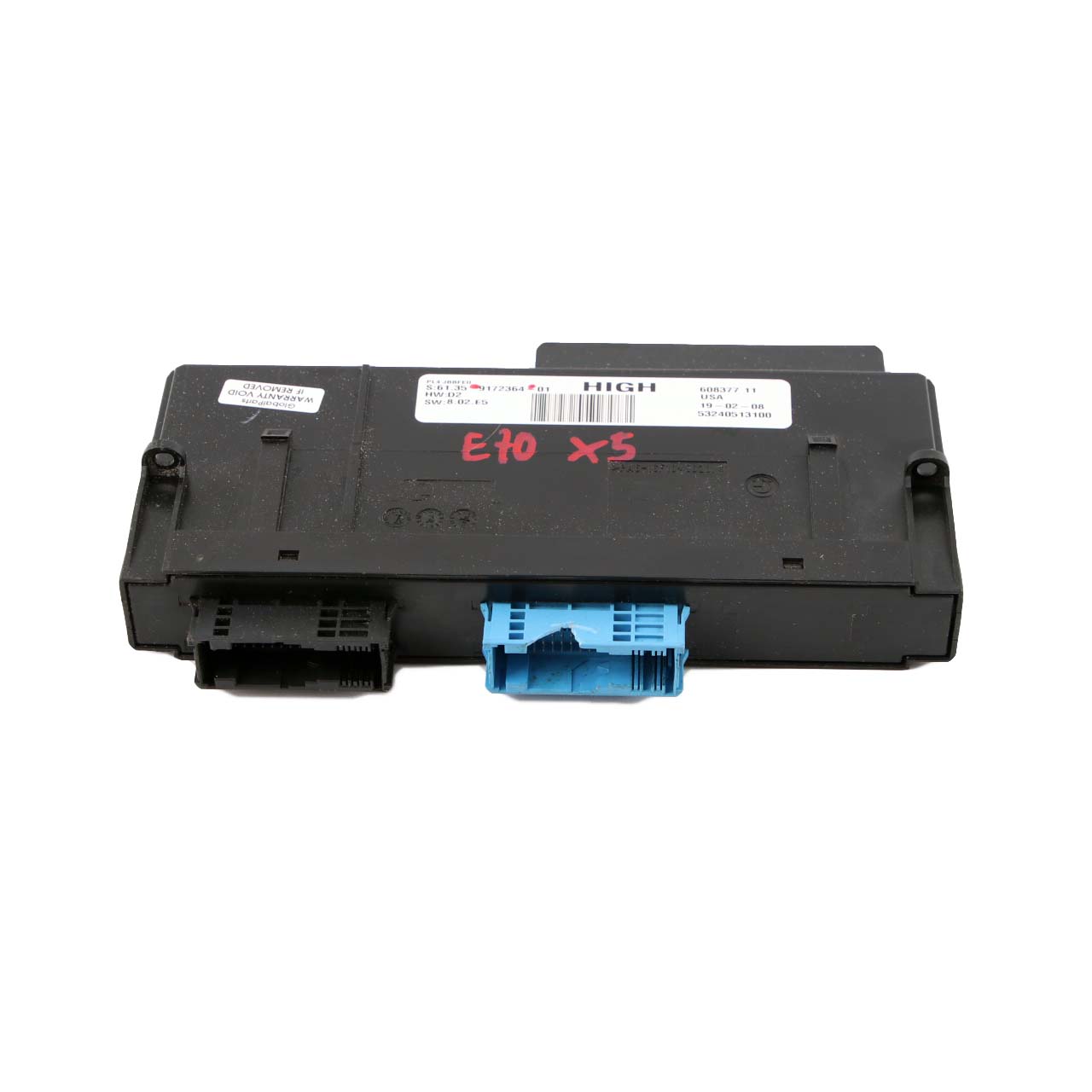 BMW X5 Series E70 ECU Body Control Module Junction Box High PL4 JBBFEII 9172364