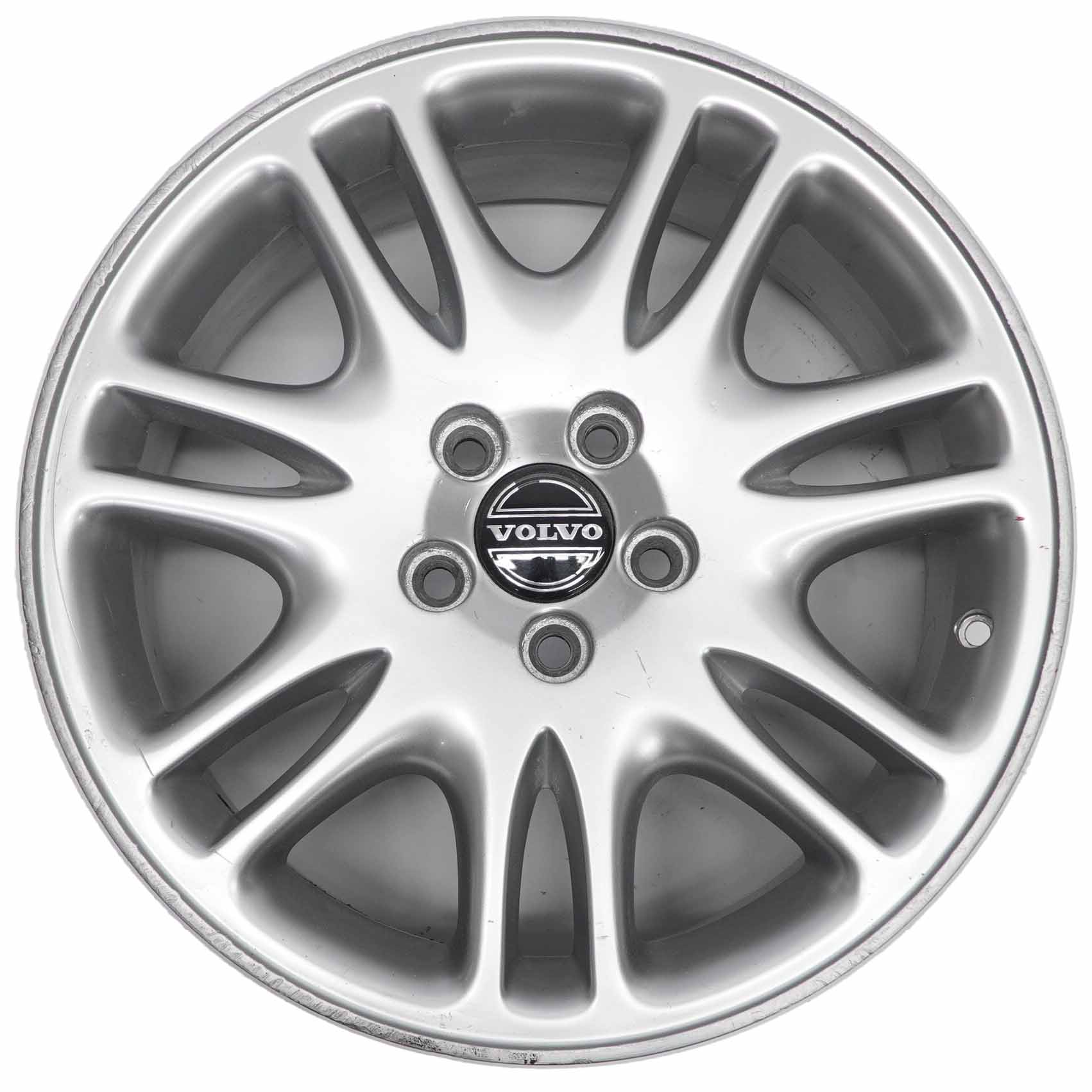 Volvo V70 Silver Alloy Wheel Rim 17" ET:49 7,5J 7-Double Spoke 9173557