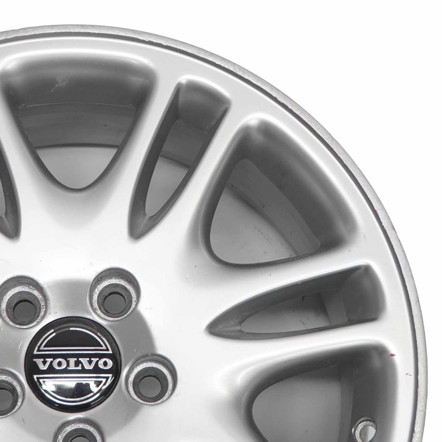 Volvo V70 Silver Alloy Wheel Rim 17" ET:49 7,5J 7-Double Spoke 9173557