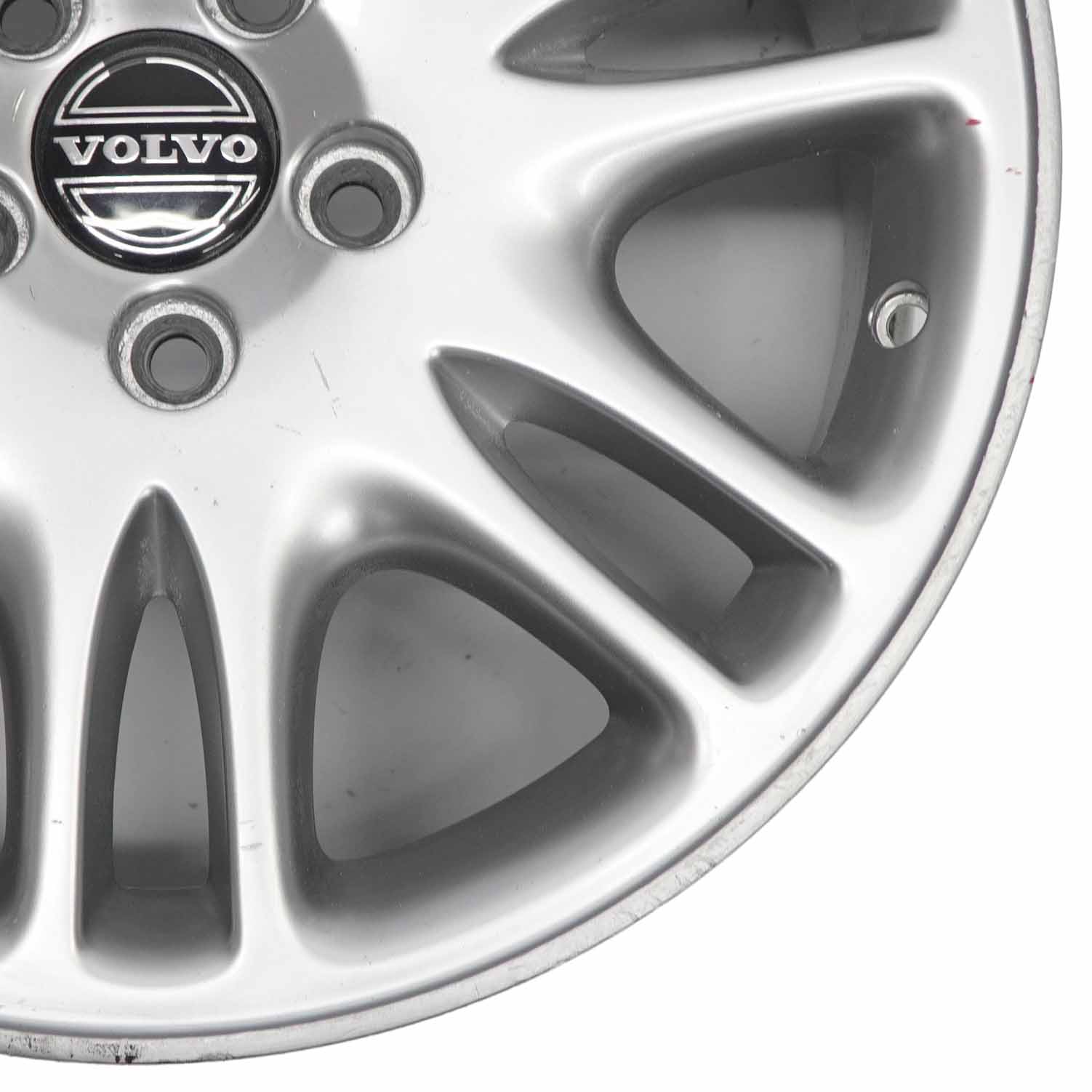 Volvo V70 Silver Alloy Wheel Rim 17" ET:49 7,5J 7-Double Spoke 9173557