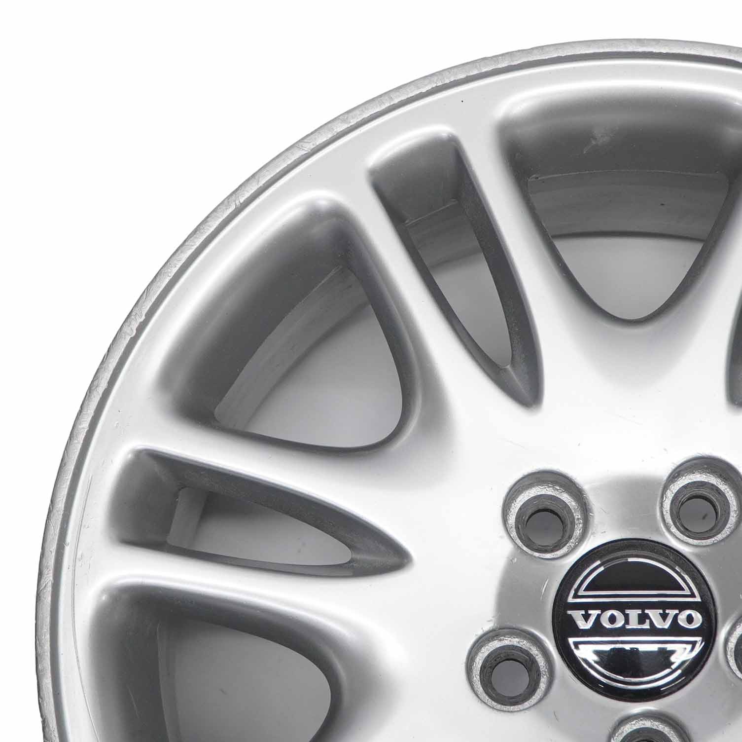 Volvo V70 Silver Alloy Wheel Rim 17" ET:49 7,5J 7-Double Spoke 9173557