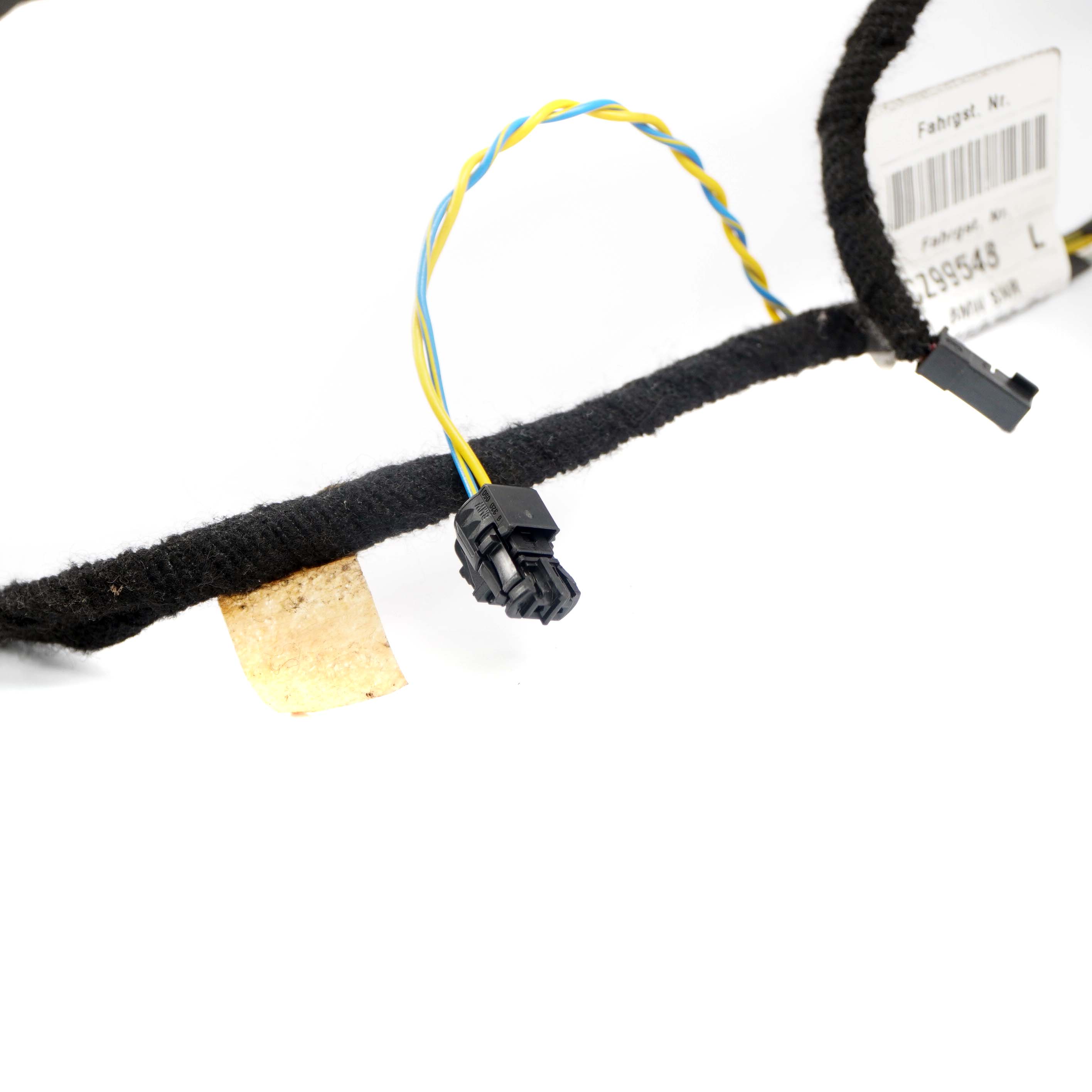 BMW 5 E60 E61 Front Door Wiring Loom Harness Passenger Side 9175879