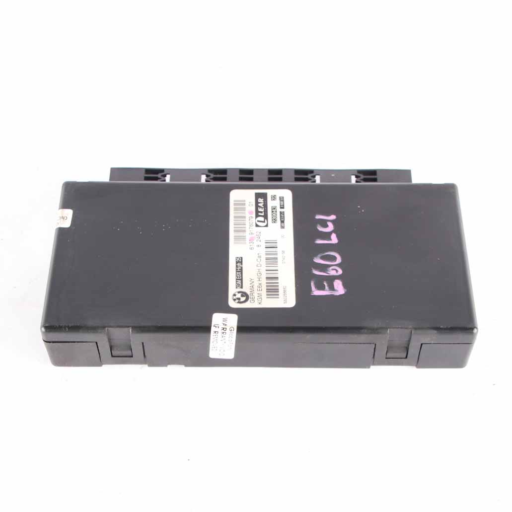 BMW E60 E64 LCI Body Gateway Module ECU Control Unit KGM E6X High D-Can 9176079