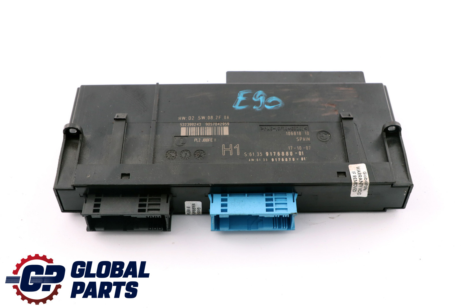 BMW 3 Series E90 Body Control Module BCM ECU Junction Box Footwell 6135 9176880