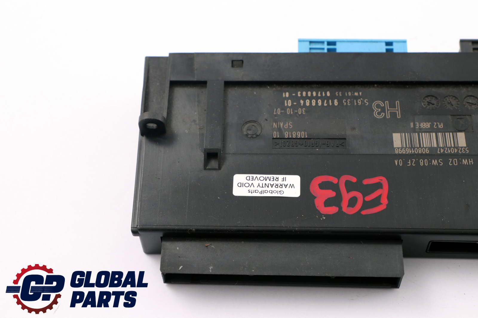 BMW 3 Series E93 ECU Body Control Module H3 Junction Box 61359176884 9176884