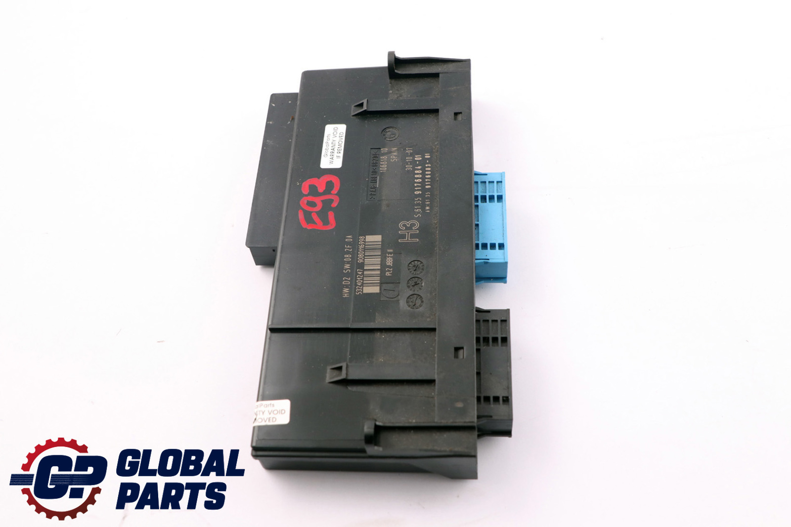 BMW 3 Series E93 ECU Body Control Module H3 Junction Box 61359176884 9176884