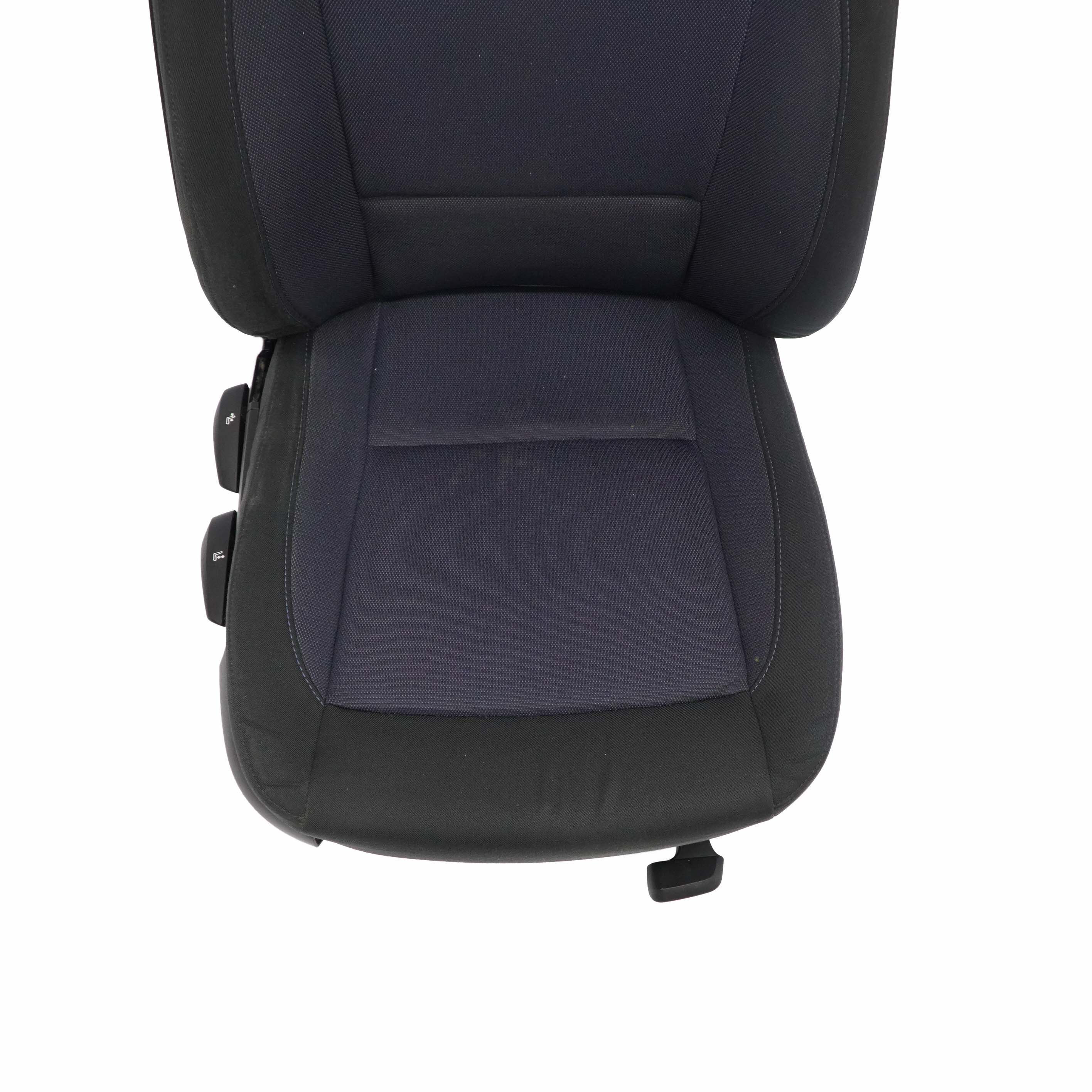 BMW 1 Series E87 LCI Cloth Interior Front Right Seat O/S with Airbag Monaco Blue