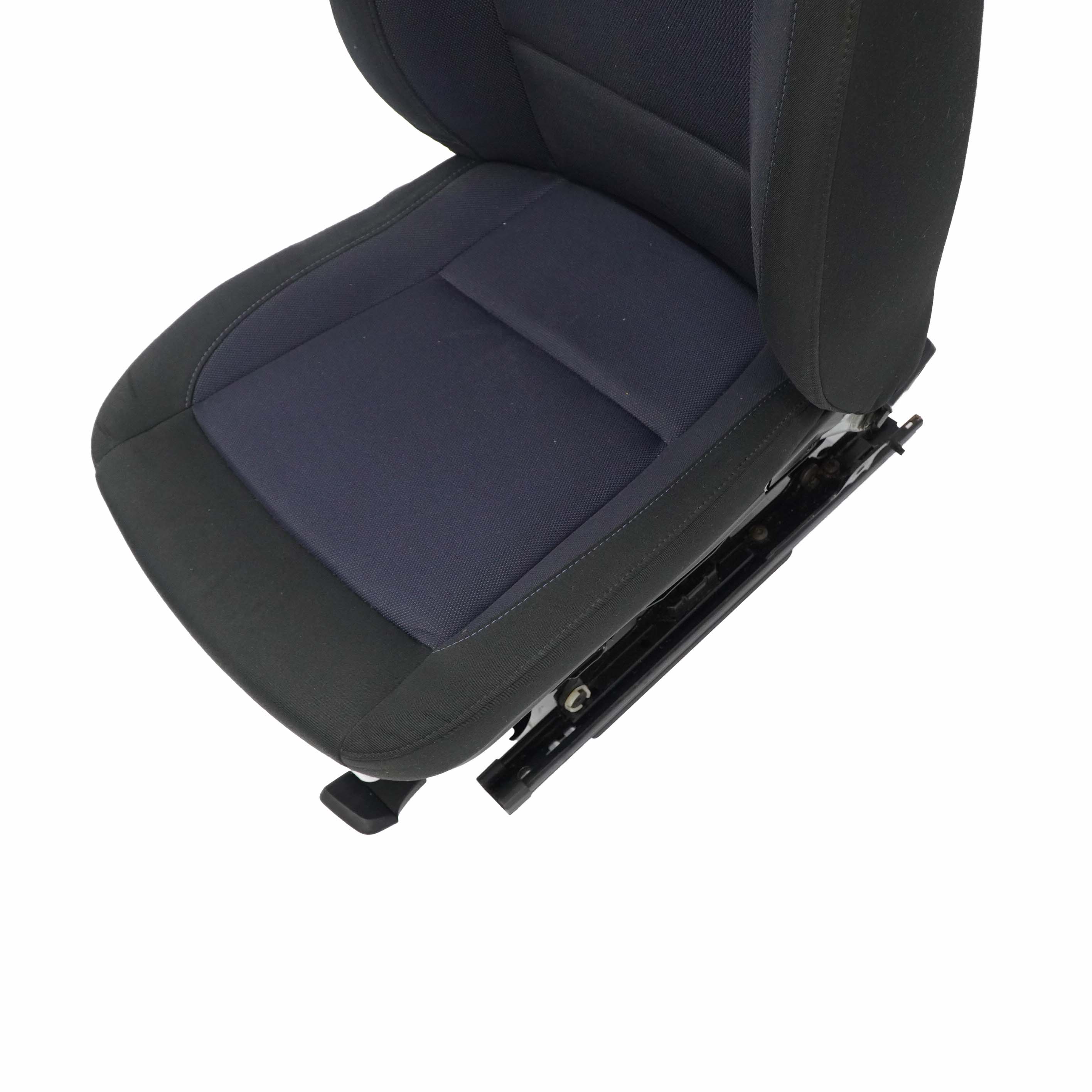 BMW 1 Series E87 LCI Cloth Interior Front Right Seat O/S with Airbag Monaco Blue