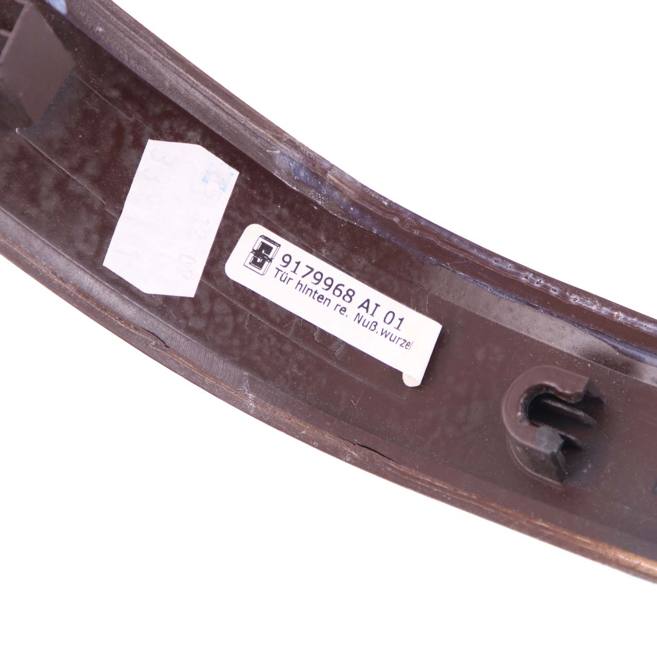 Door Trim Strip BMW E90 E91 LCI Decor Rear Right O/S Cover Burr Walnut 9179968