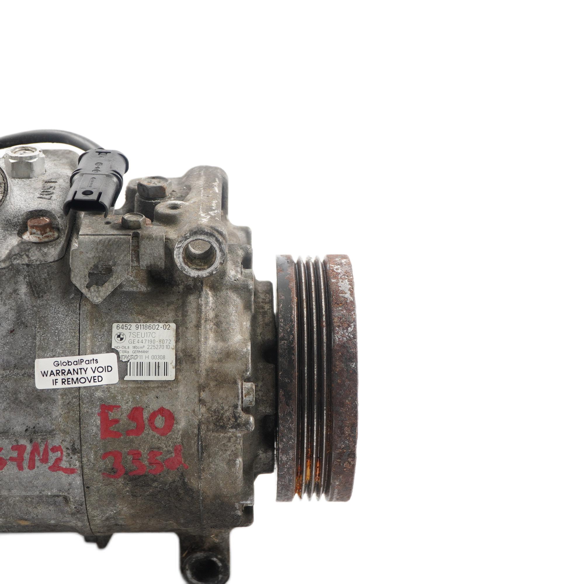 Air Conditioning Compressor BMW E60 E90 335d 530d Diesel M57N2 A/C Pump 9118602