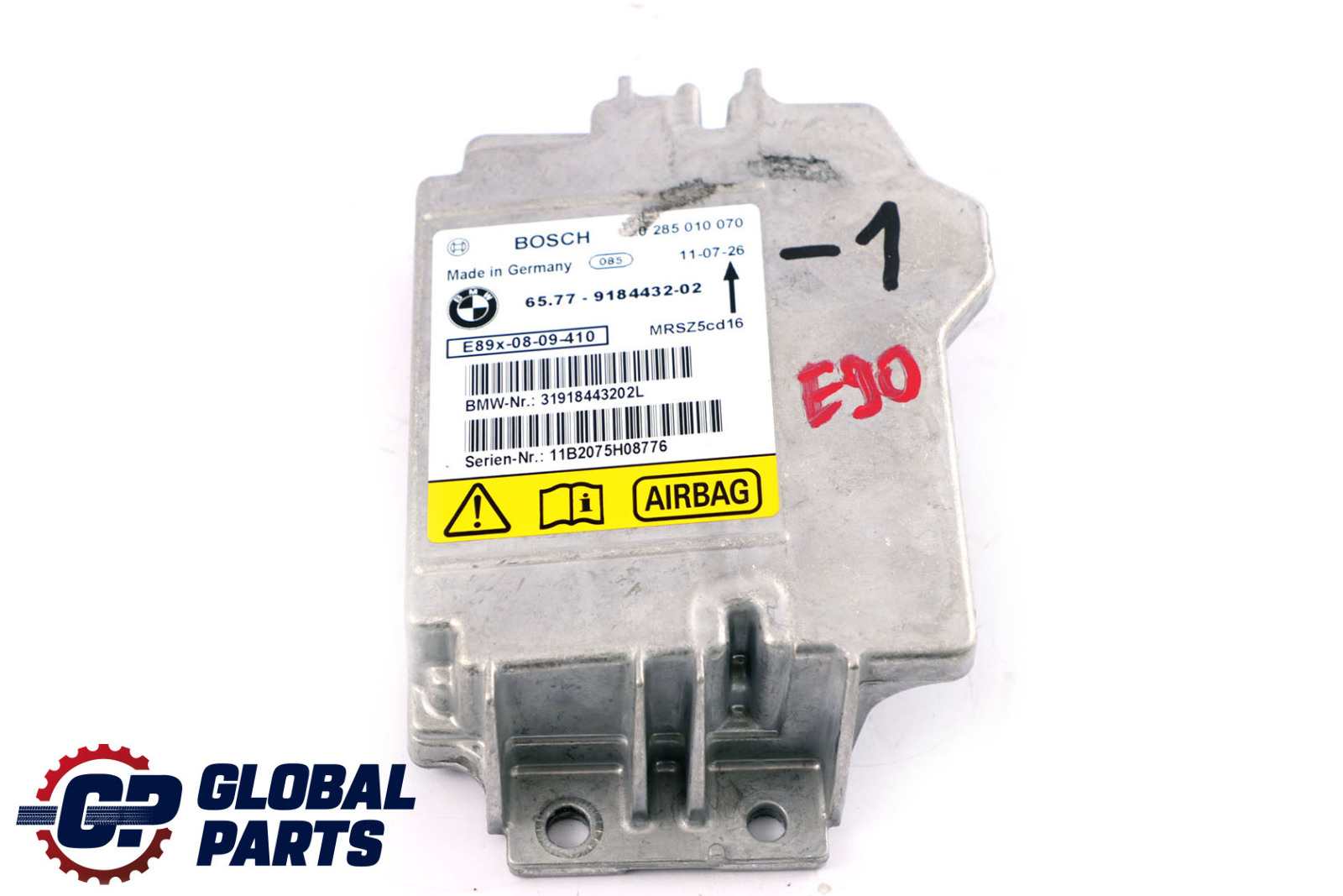 BMW 1 3 Series E81 E87 E90 E91 Control Unit Airbag ECU NO CRASH DATA 9184432