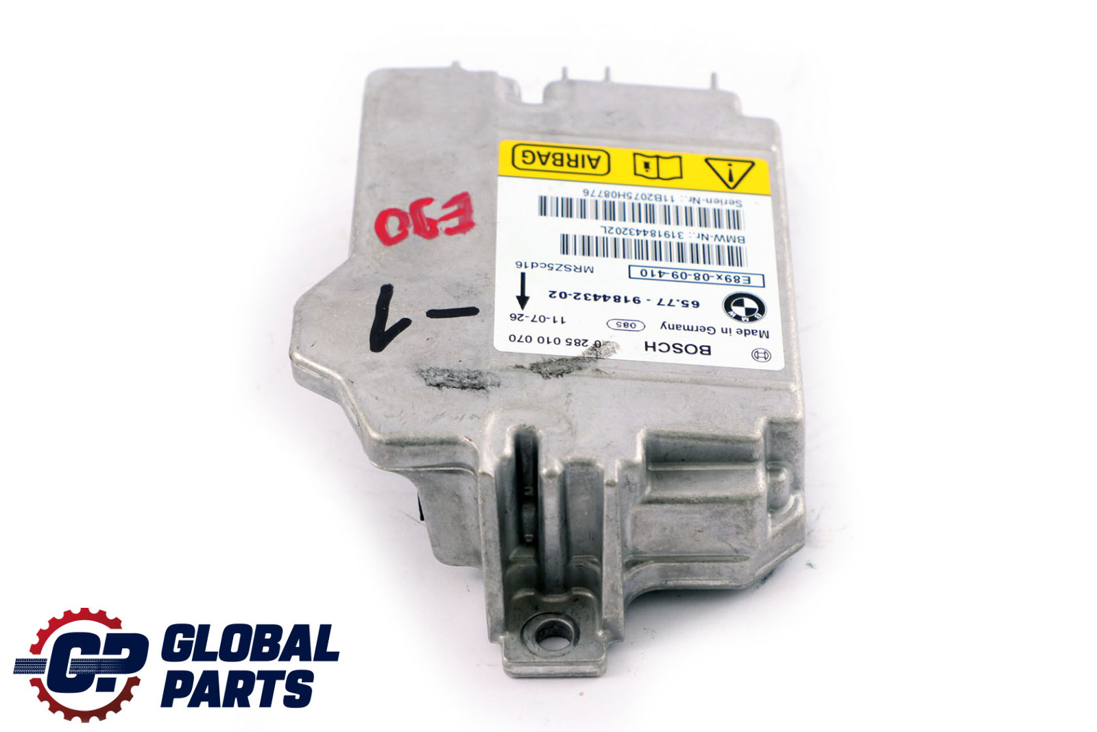 BMW 1 3 Series E81 E87 E90 E91 Control Unit Airbag ECU NO CRASH DATA 9184432