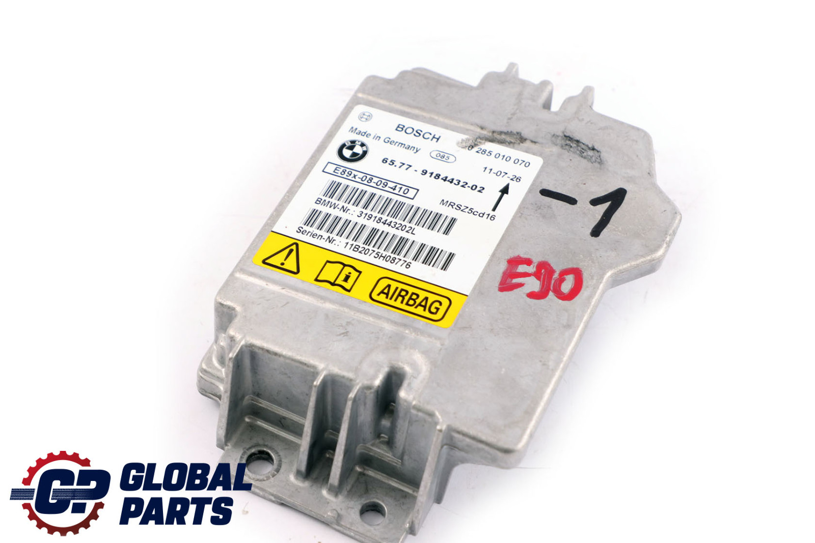 BMW 1 3 Series E81 E87 E90 E91 Control Unit Airbag ECU NO CRASH DATA 9184432