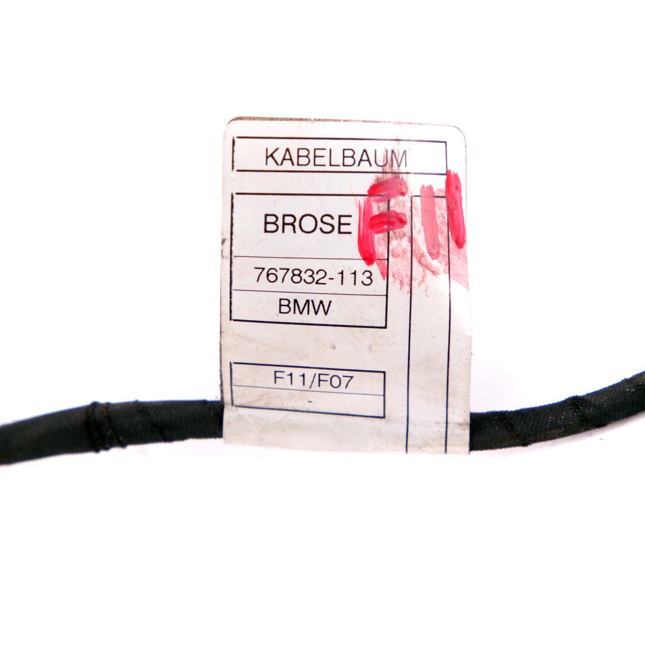 BMW F11 Wiring Cable Loom 918545-102 767832-113