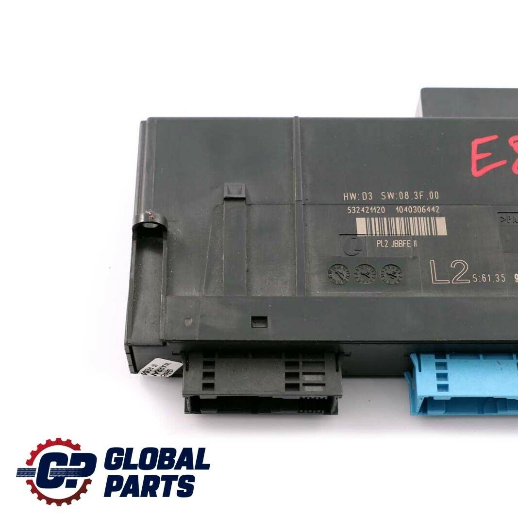 BMW 1 Series E81 Body Control Module Unit ECU L2 PL2 JBBFEII 9187534