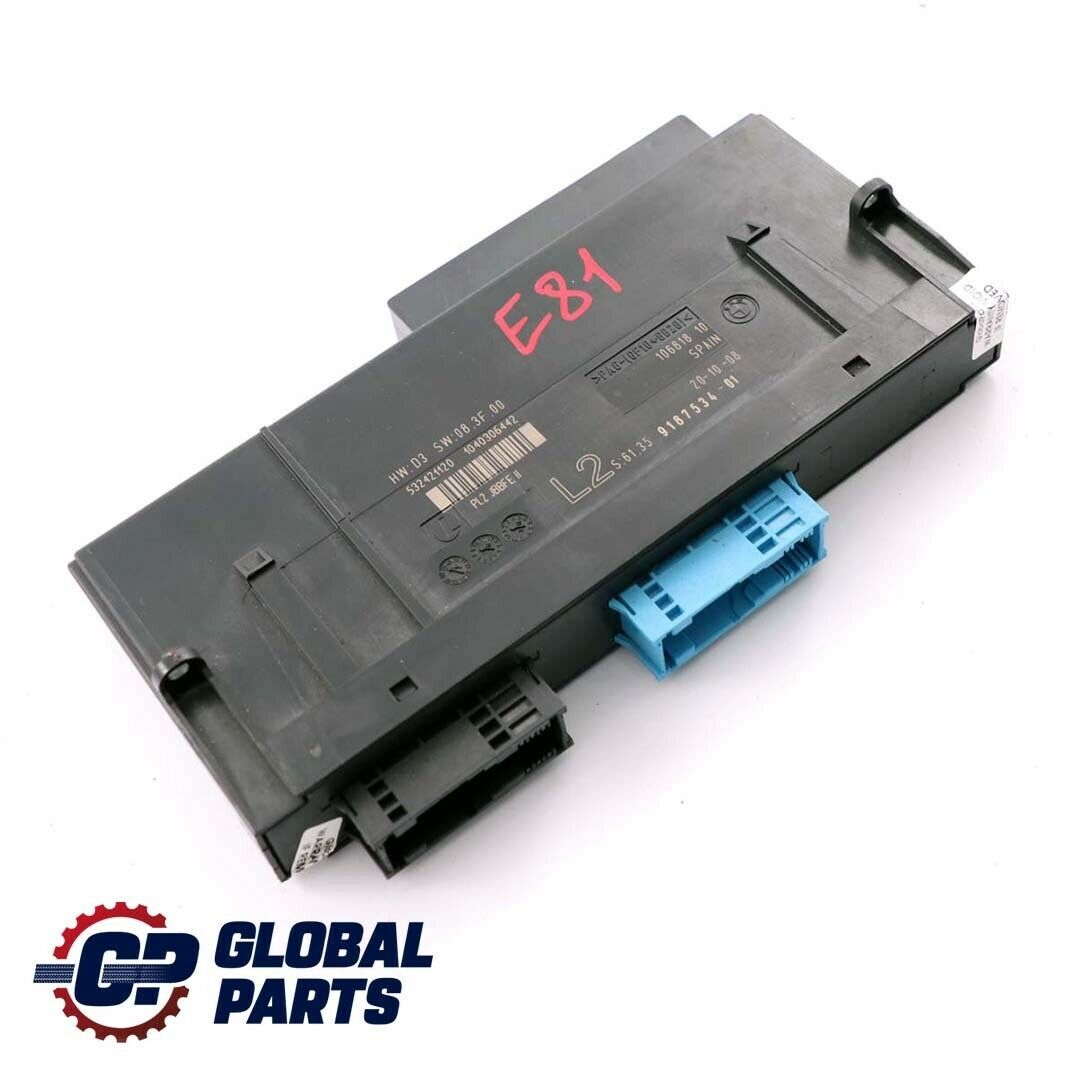 BMW 1 Series E81 Body Control Module Unit ECU L2 PL2 JBBFEII 9187534