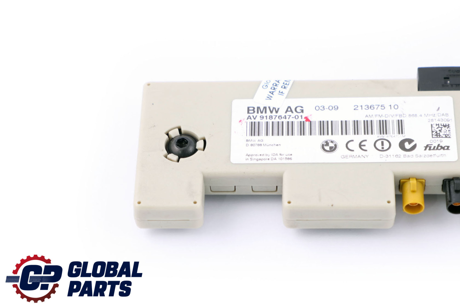 BMW E82 E90 E92 LCI Antenna Amplifier Diversity 9187647