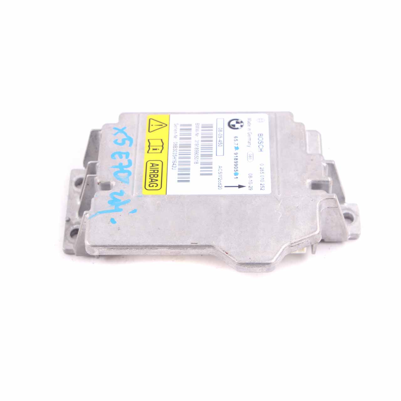 BMW X5 E70 X6 E71 Safety Control Unit Air Module Bag ECU Bosch 9189905