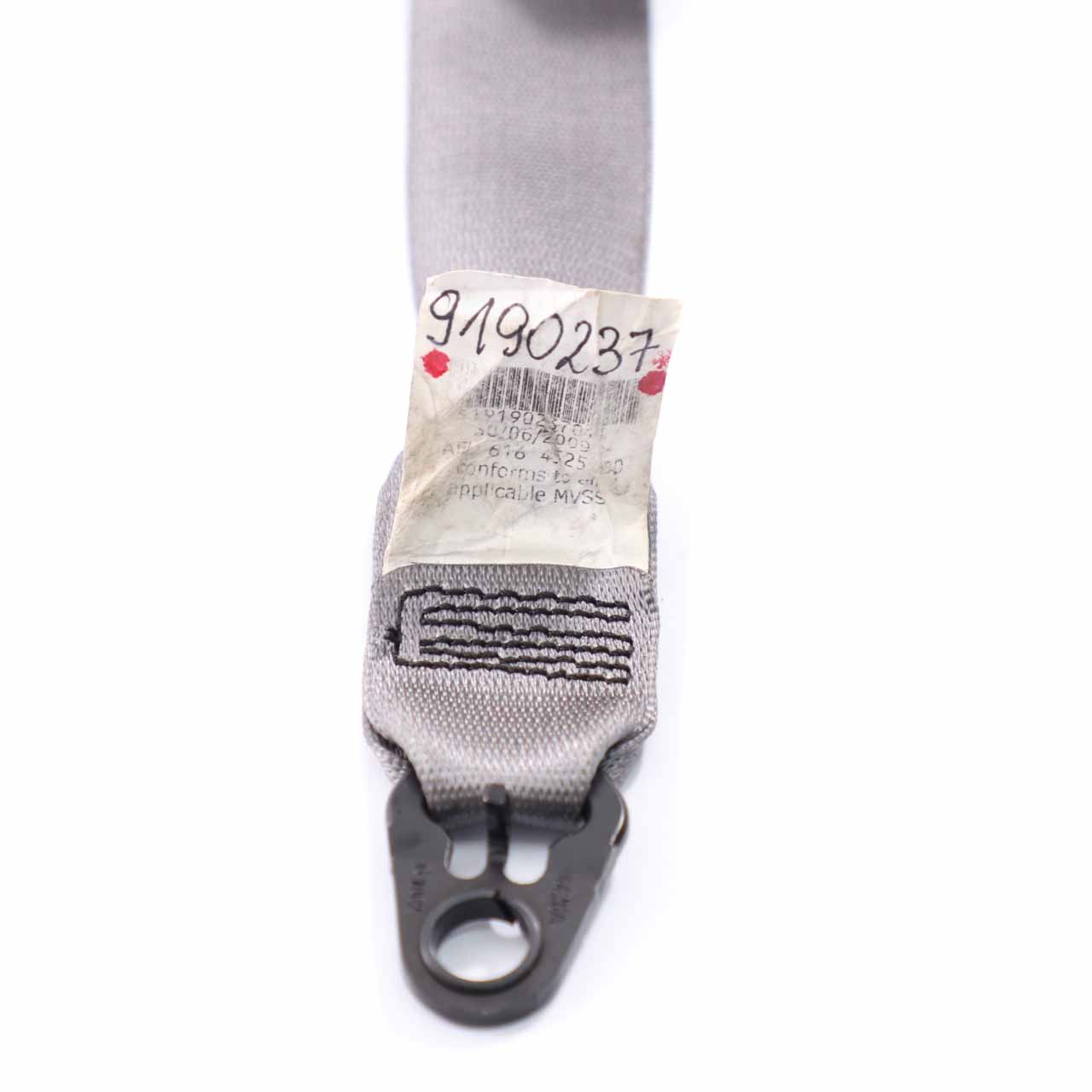 BMW E93 Cabrio Seat Belt Upper Seatbelt Front Left N/S Safety Belt Grey 9190237