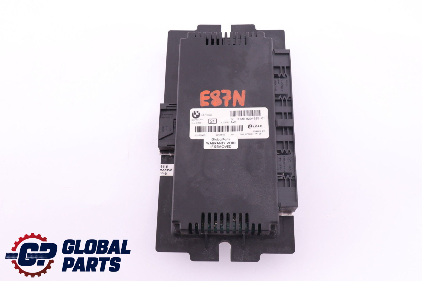 BMW 1 Series E87 LCI ECU Light Module Control Unit PL2 FRM II Lear 9204525