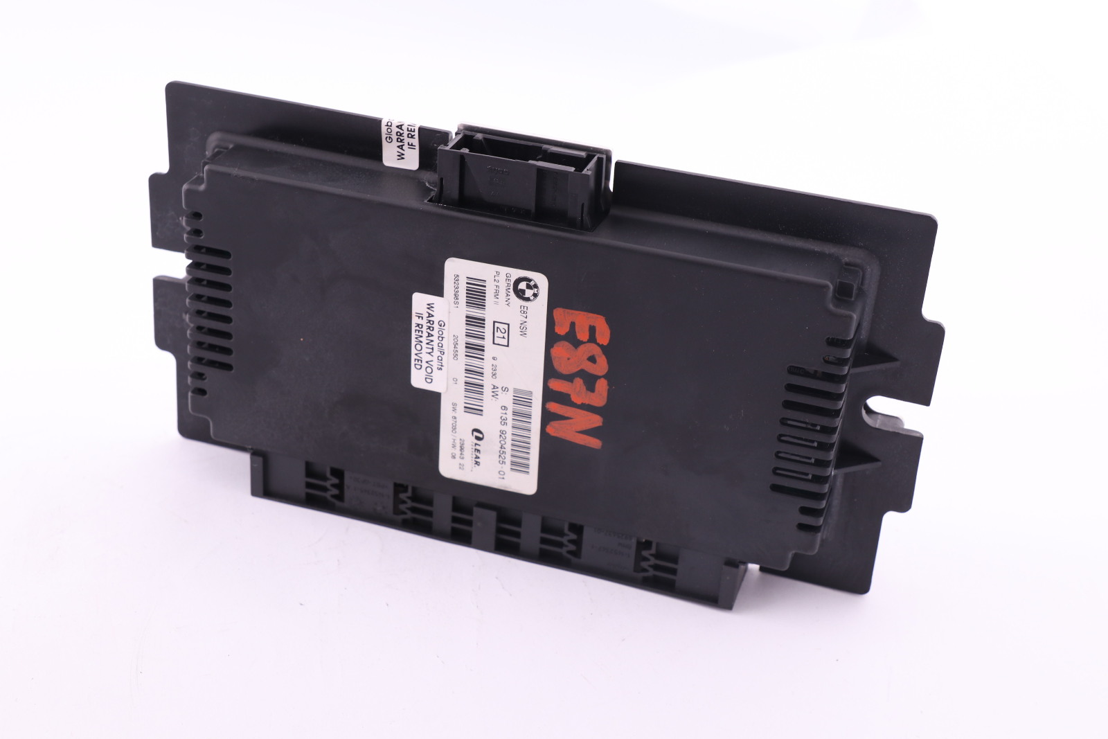 BMW 1 Series E87 LCI ECU Light Module Control Unit PL2 FRM II Lear 9204525