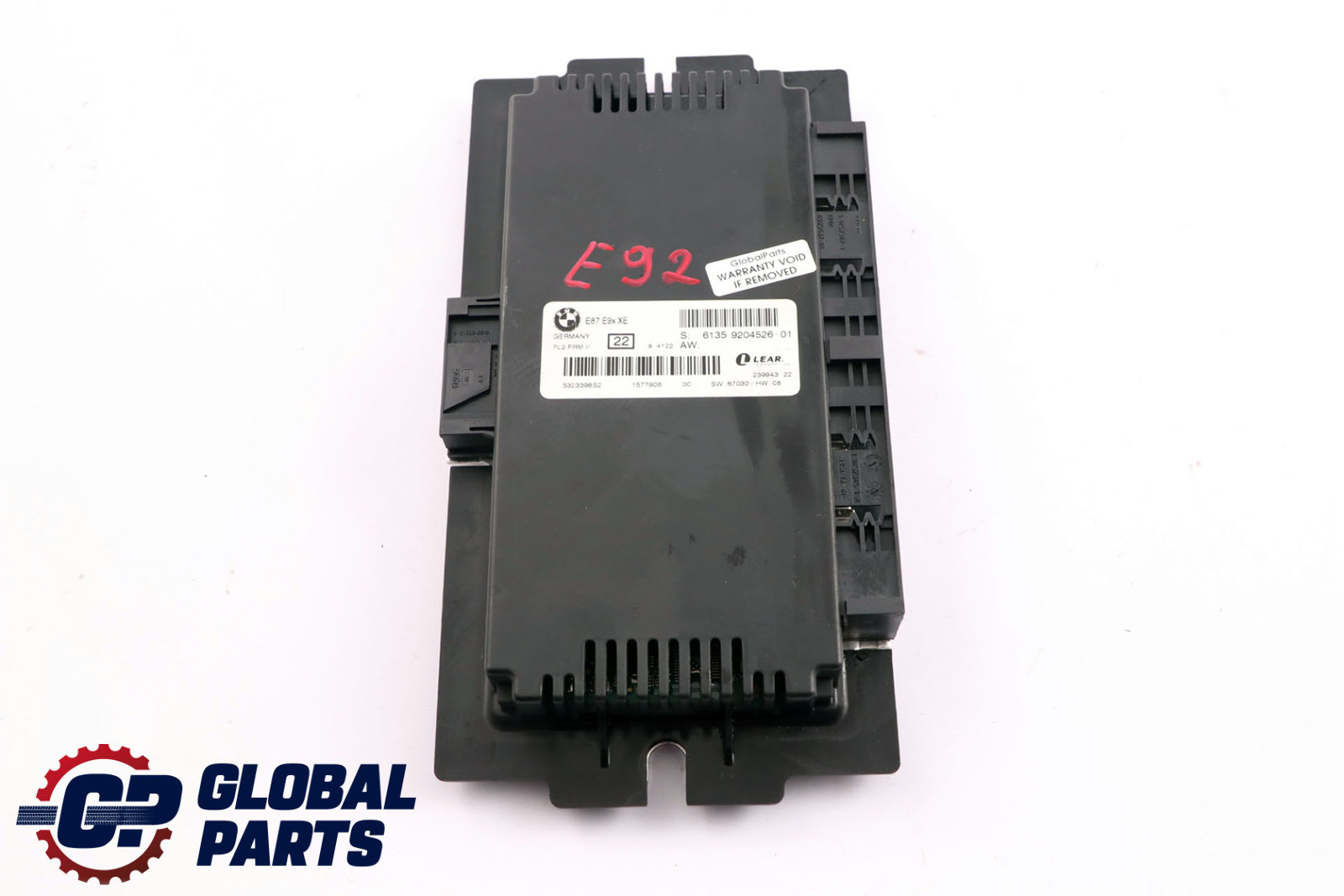 BMW E92 Xenon Footwell Light Module Control Unit ECU PL2 FRM II 9204526