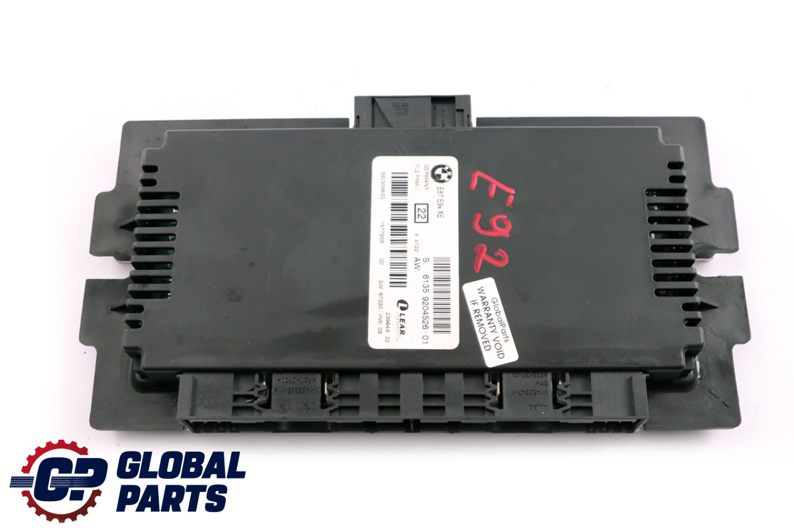 BMW E92 Xenon Footwell Light Module Control Unit ECU PL2 FRM II 9204526